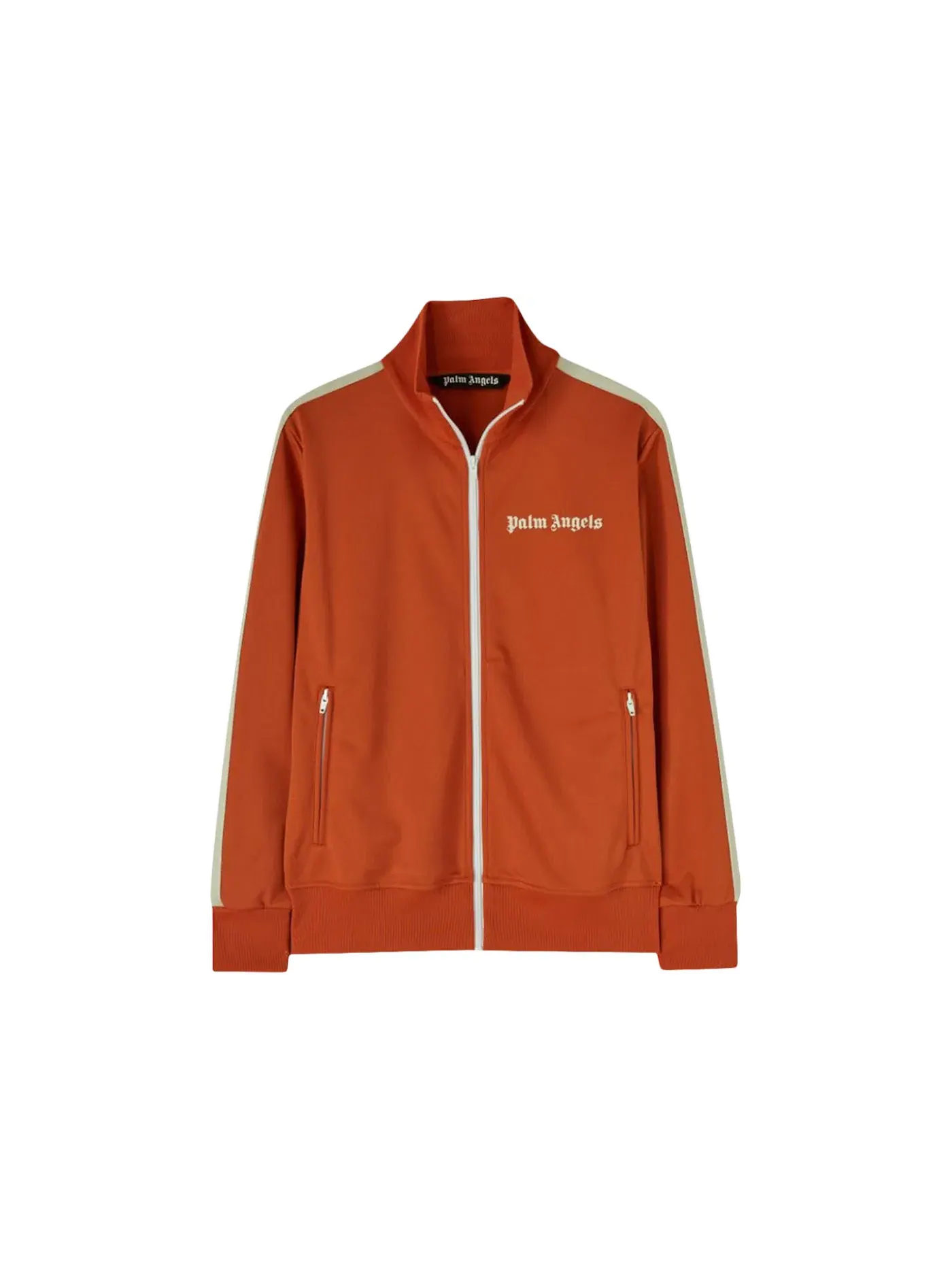 Мужская куртка-бомбер Palm Angels Track Jacket — изображение 1 из 1, красный/белый