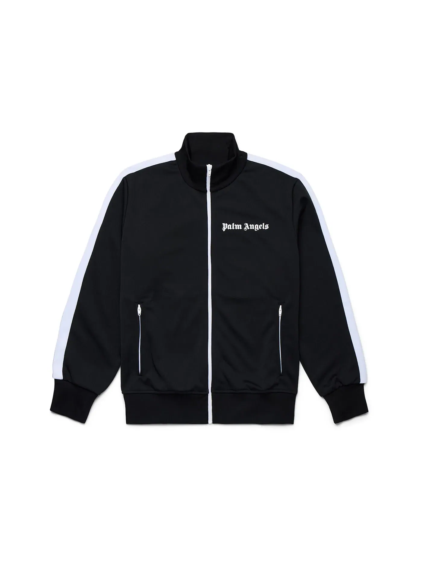Мужская куртка с принтом Palm Angels Jacket — изображение 1 из 3, черный/белый