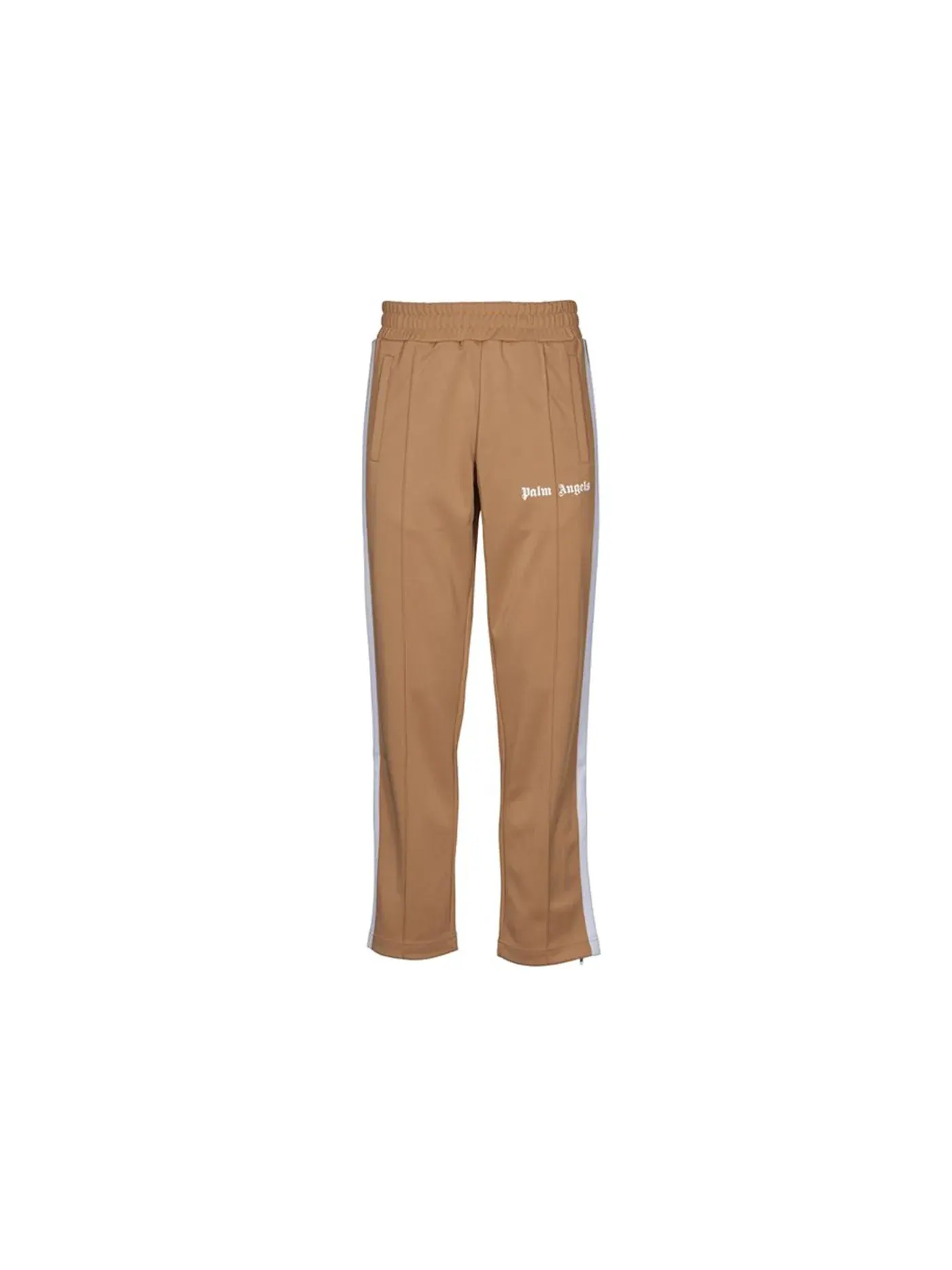 Мужские спортивные брюки Classic Track Pant Palm Angels — изображение 1 из 3, бежевый белый