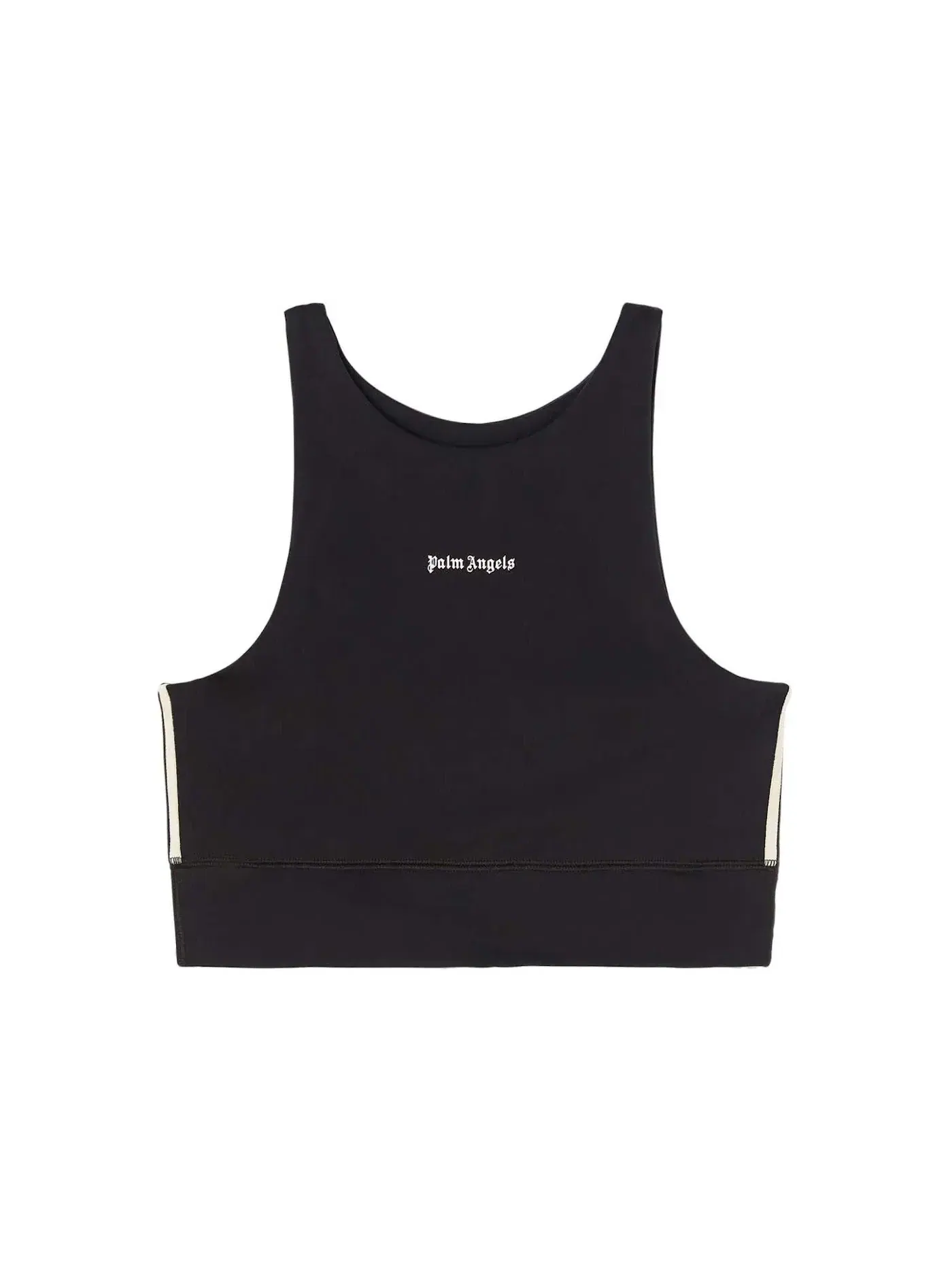 Женская футболка Palm Angels Top — изображение 1 из 1, черный/белый