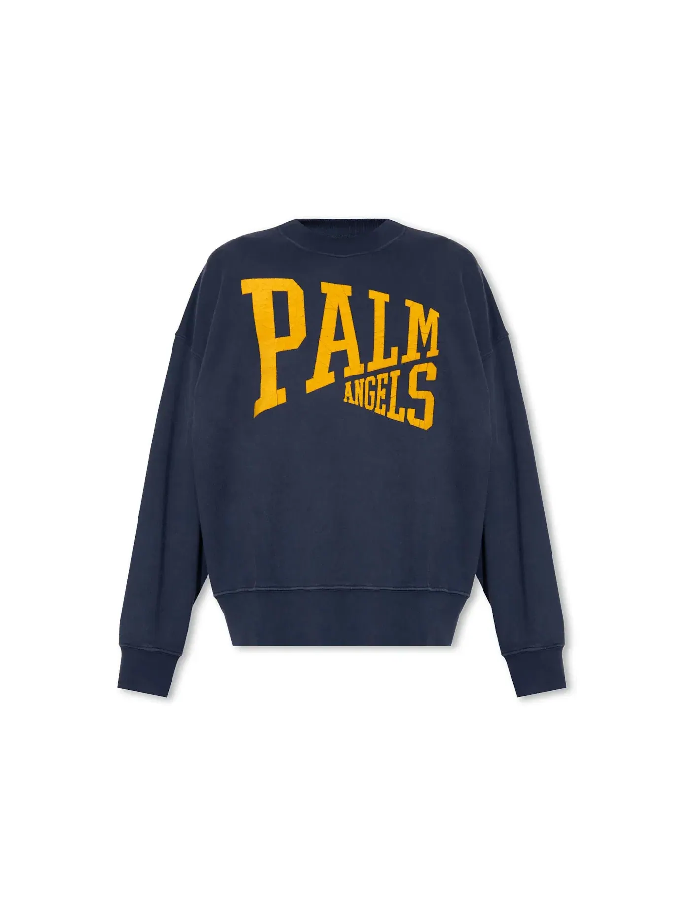 Мужская флисовая рубашка Fleece Palm Angels — изображение 1 из 1, темно-синий