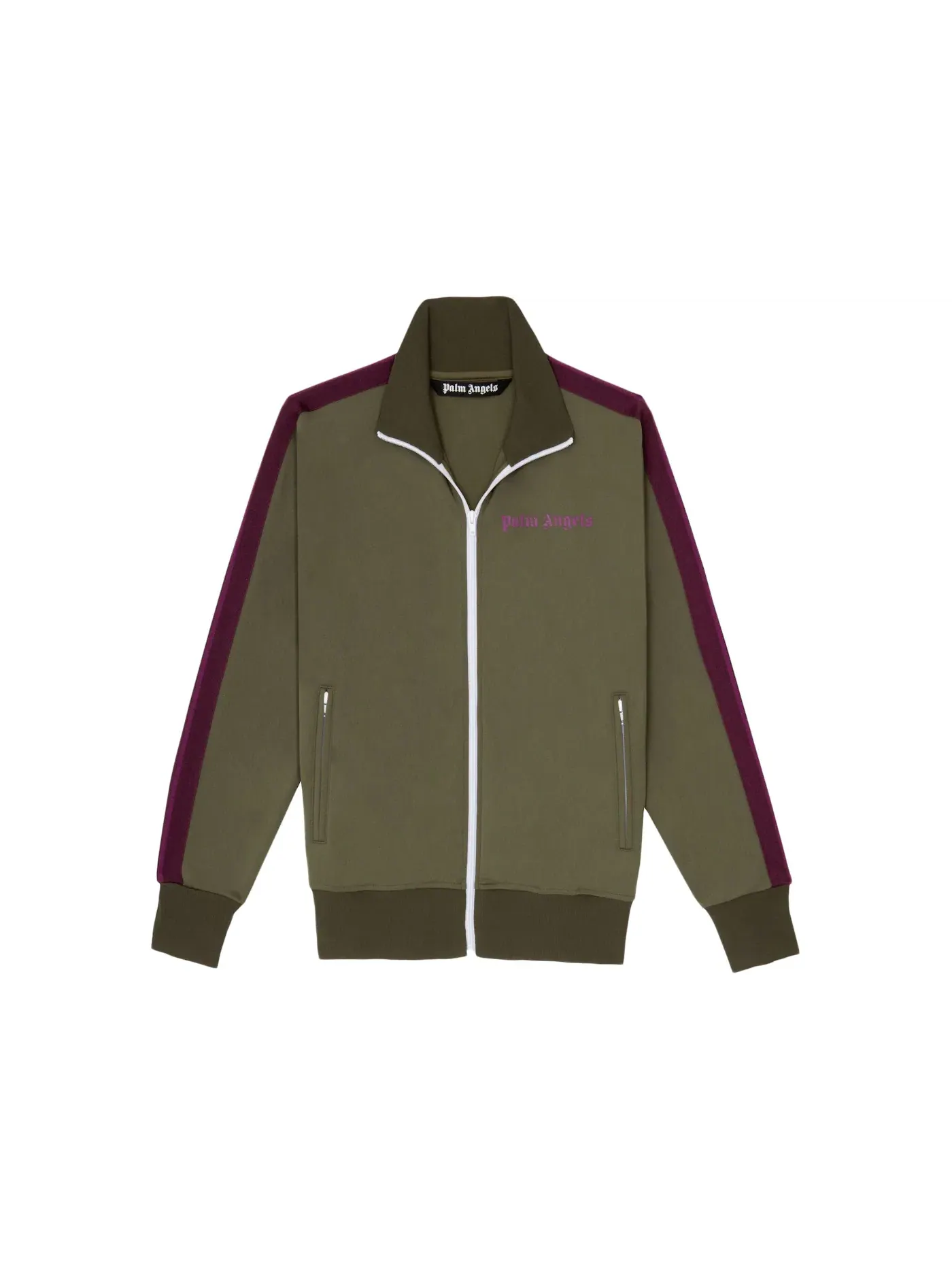 Мужская куртка-бомбер с принтом Palm Angels Track Jacket — изображение 1 из 1, фиолетовый