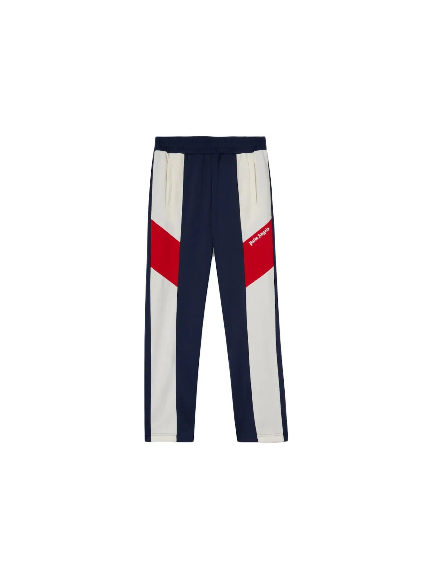 Мужские спортивные штаны Colorblock Track Pants Palm Angels — изображение 1 из 1, темно-синий/белый