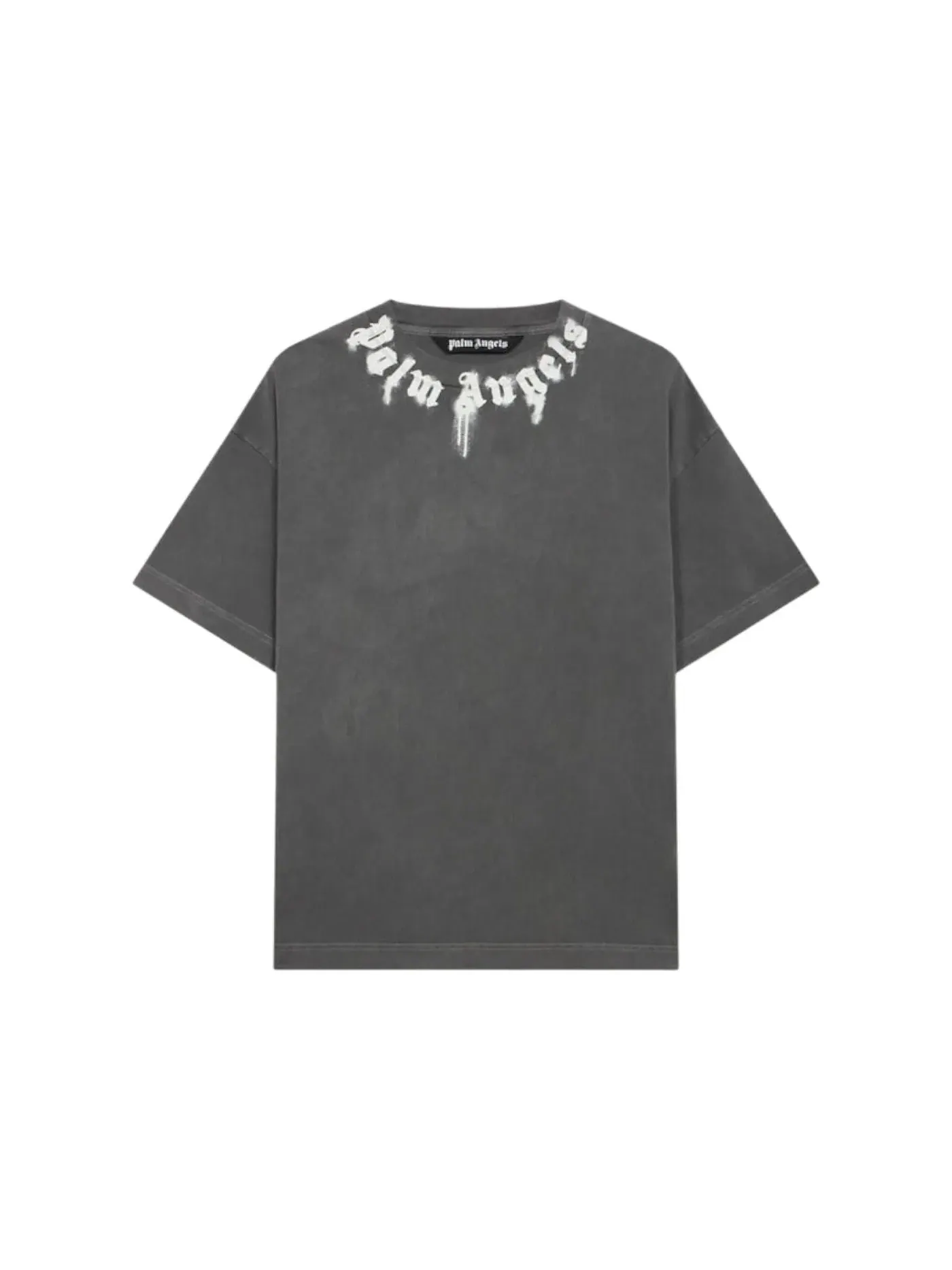 Мужская футболка с принтом Palm Angels T-shirt — изображение 1 из 1, серый
