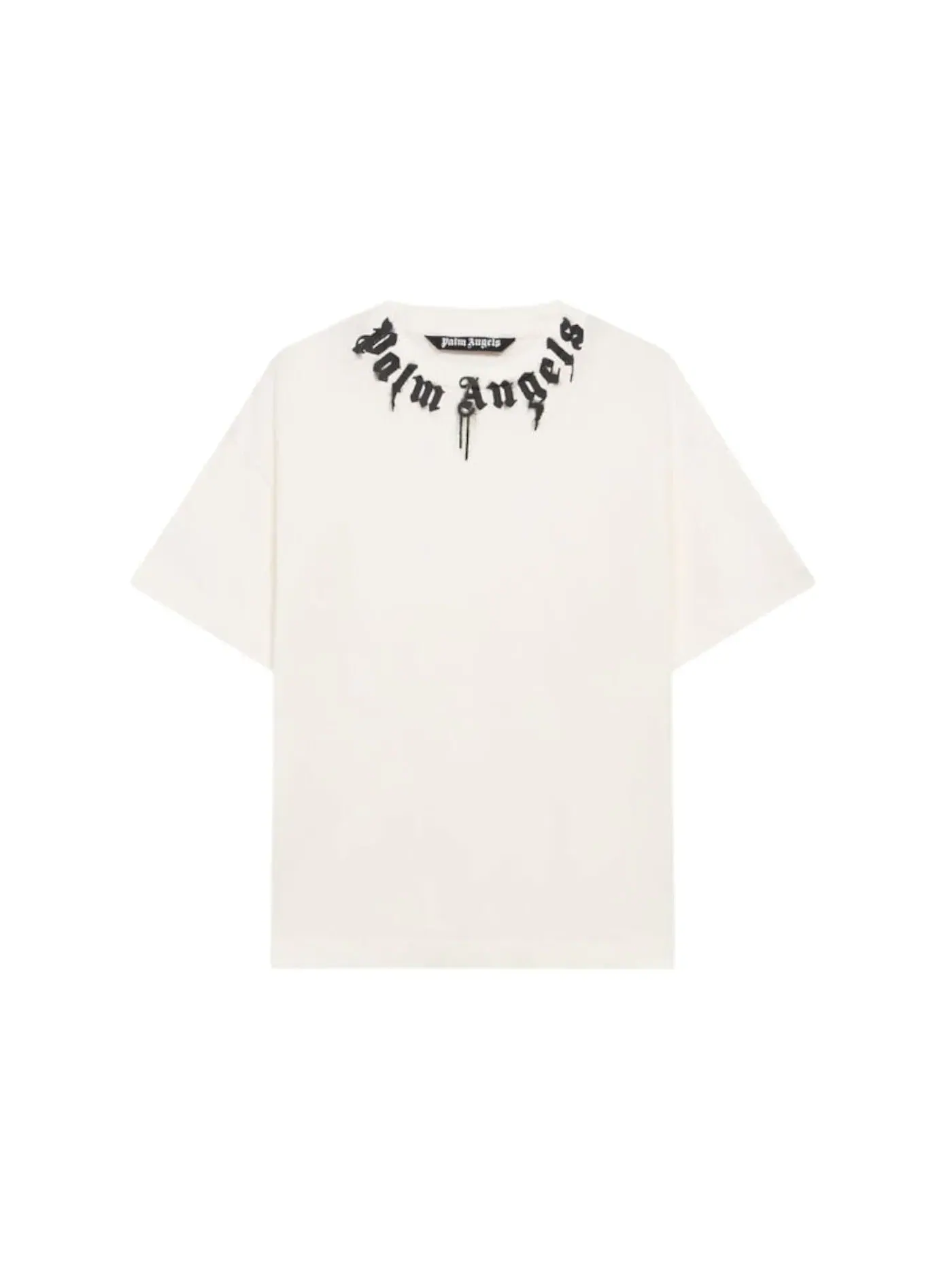 Мужская футболка с принтом Palm Angels T-shirt — изображение 1 из 1, белый