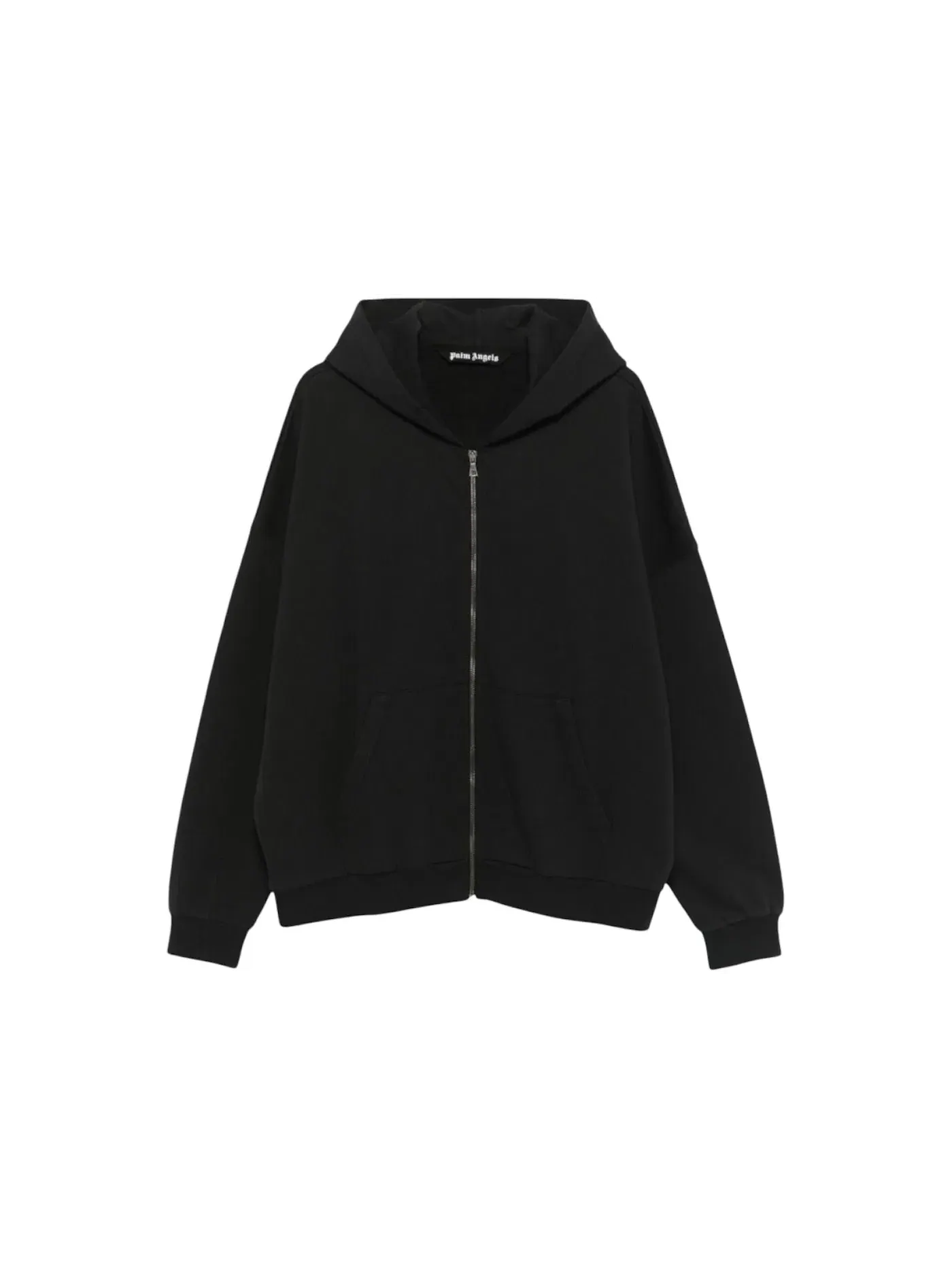Мужская худи с принтом Hoodie Palm Angels — изображение 1 из 2, черный/белый