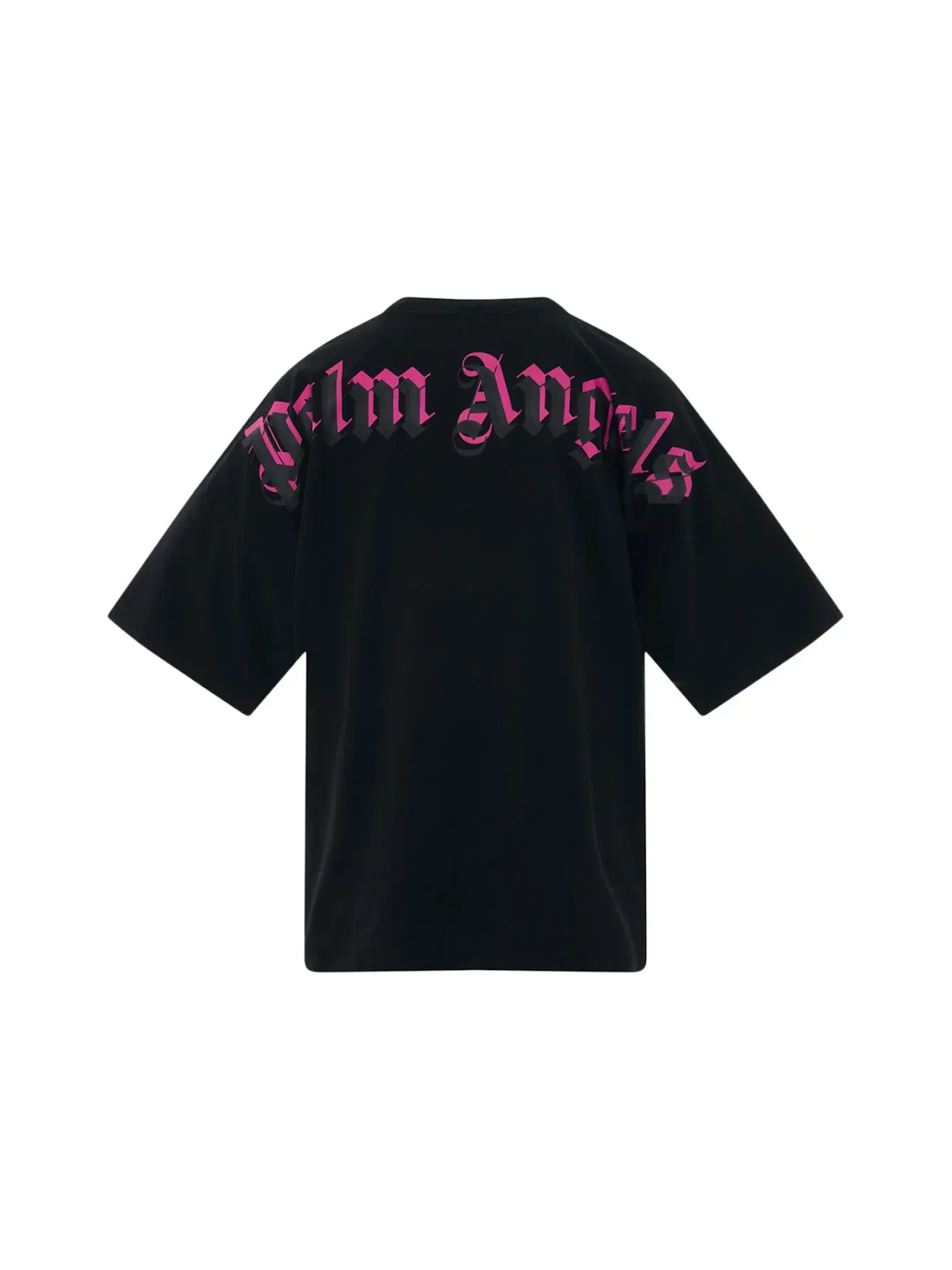 Мужская футболка с принтом Palm Angels Tee — изображение 1 из 2, черный