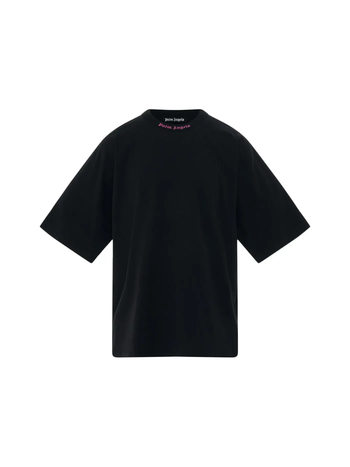 Мужская футболка с принтом Palm Angels Tee — изображение 2 из 2, черный