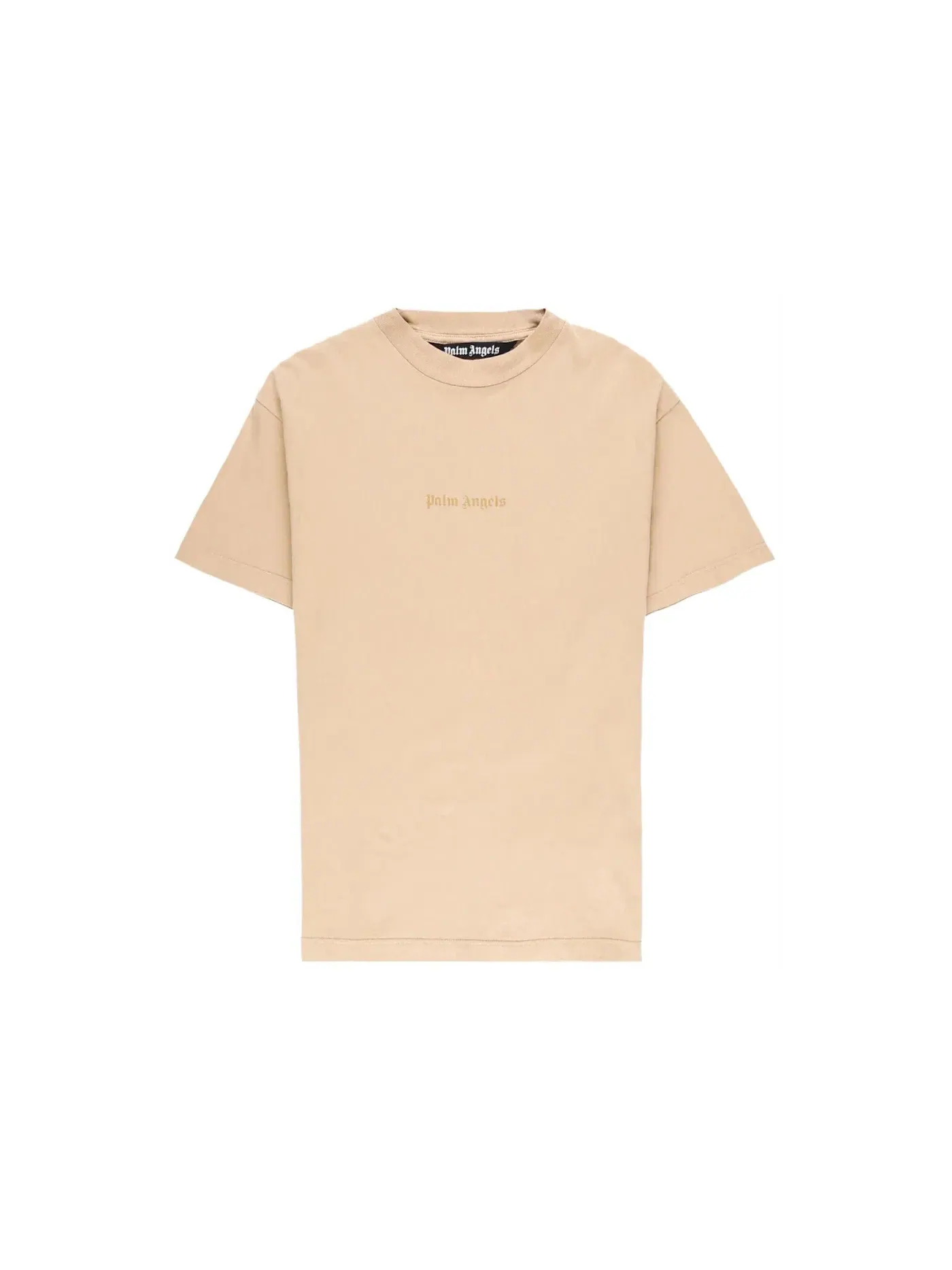 Мужская футболка с принтом Palm Angels Tee — изображение 1 из 1, бежевый