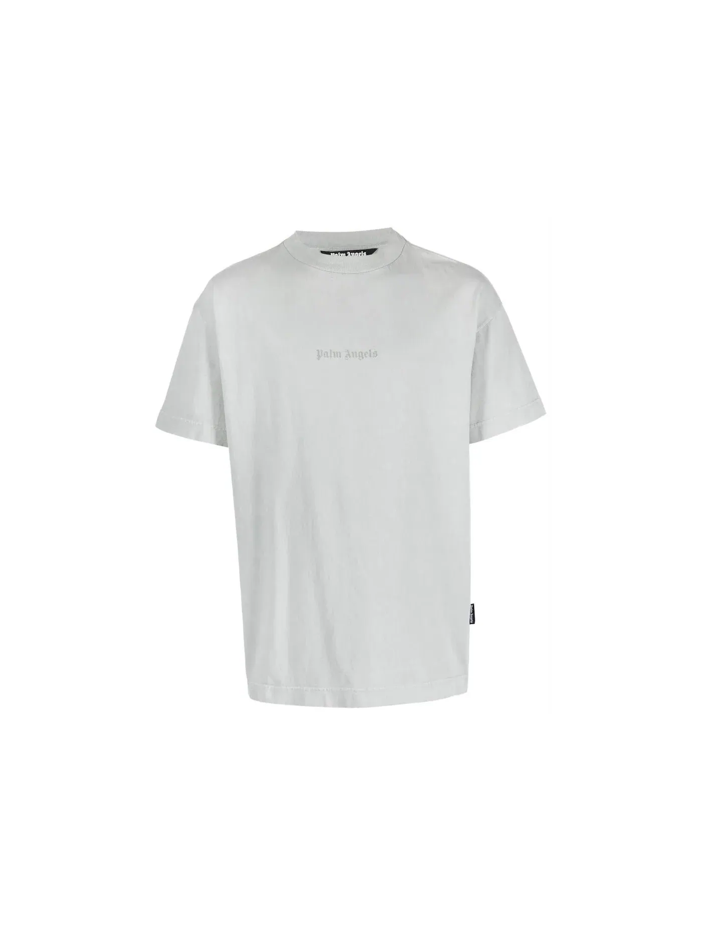Мужская футболка с принтом Palm Angels Tee — изображение 1 из 1, светлый серый