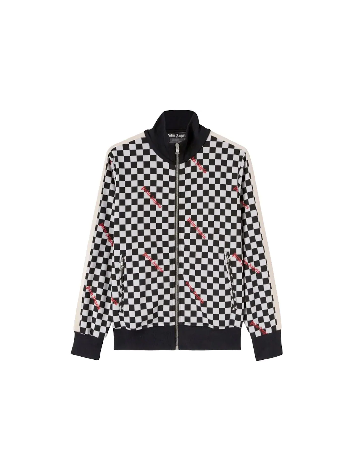Мужская куртка Track Jacket Palm Angels — изображение 1 из 1, черный/красный