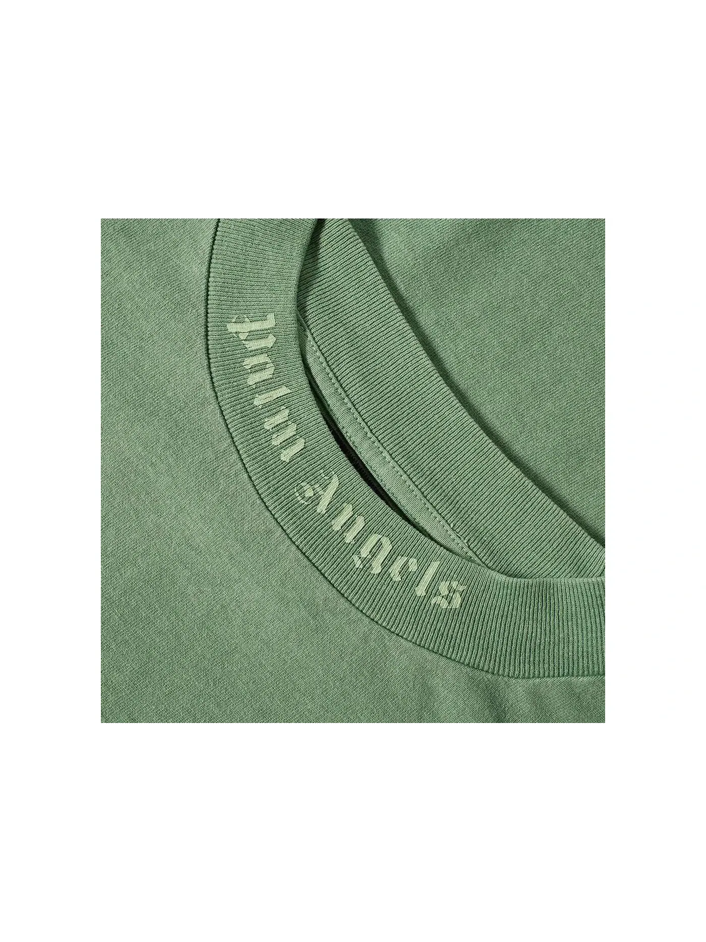 Мужская футболка с длинным рукавом Palm Angels T-shirt — изображение 2 из 2, зеленый