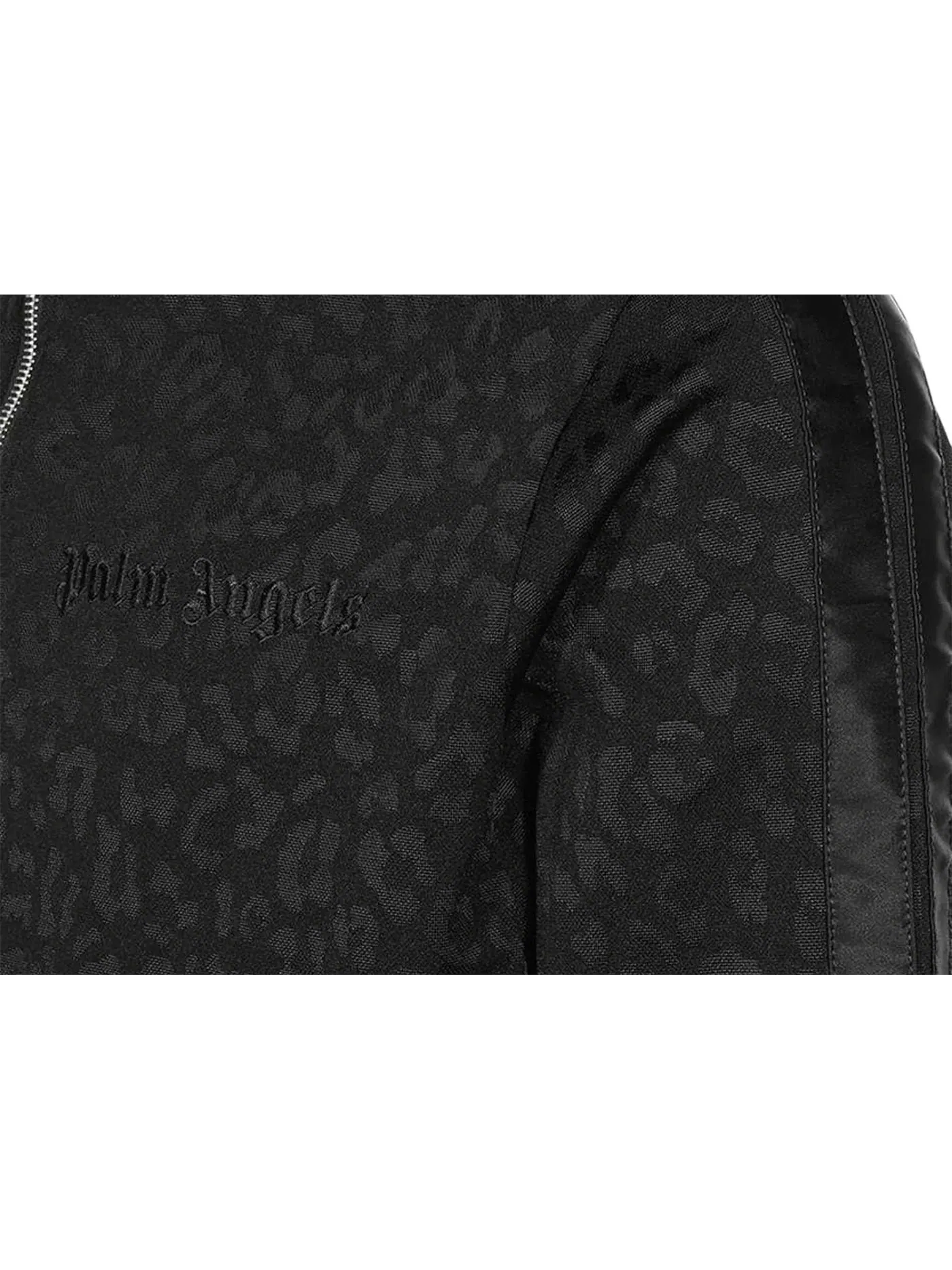 Мужская куртка с принтом Track Jacket Palm Angels — изображение 2 из 3, черный