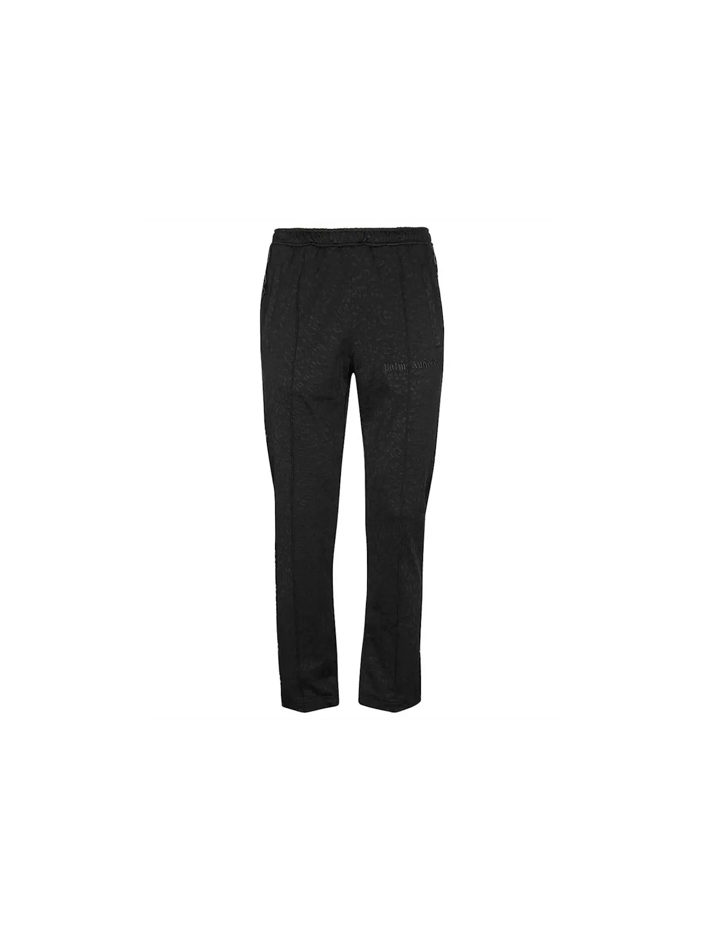 Мужские спортивные брюки с принтом Leopard Track Pants Palm Angels — изображение 1 из 2, черный