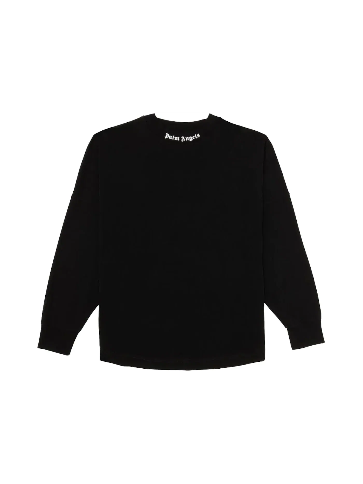 Мужская футболка с длинным рукавом с логотипом Palm Angels L/S Tee Palm Angels — изображение 2 из 2, черный