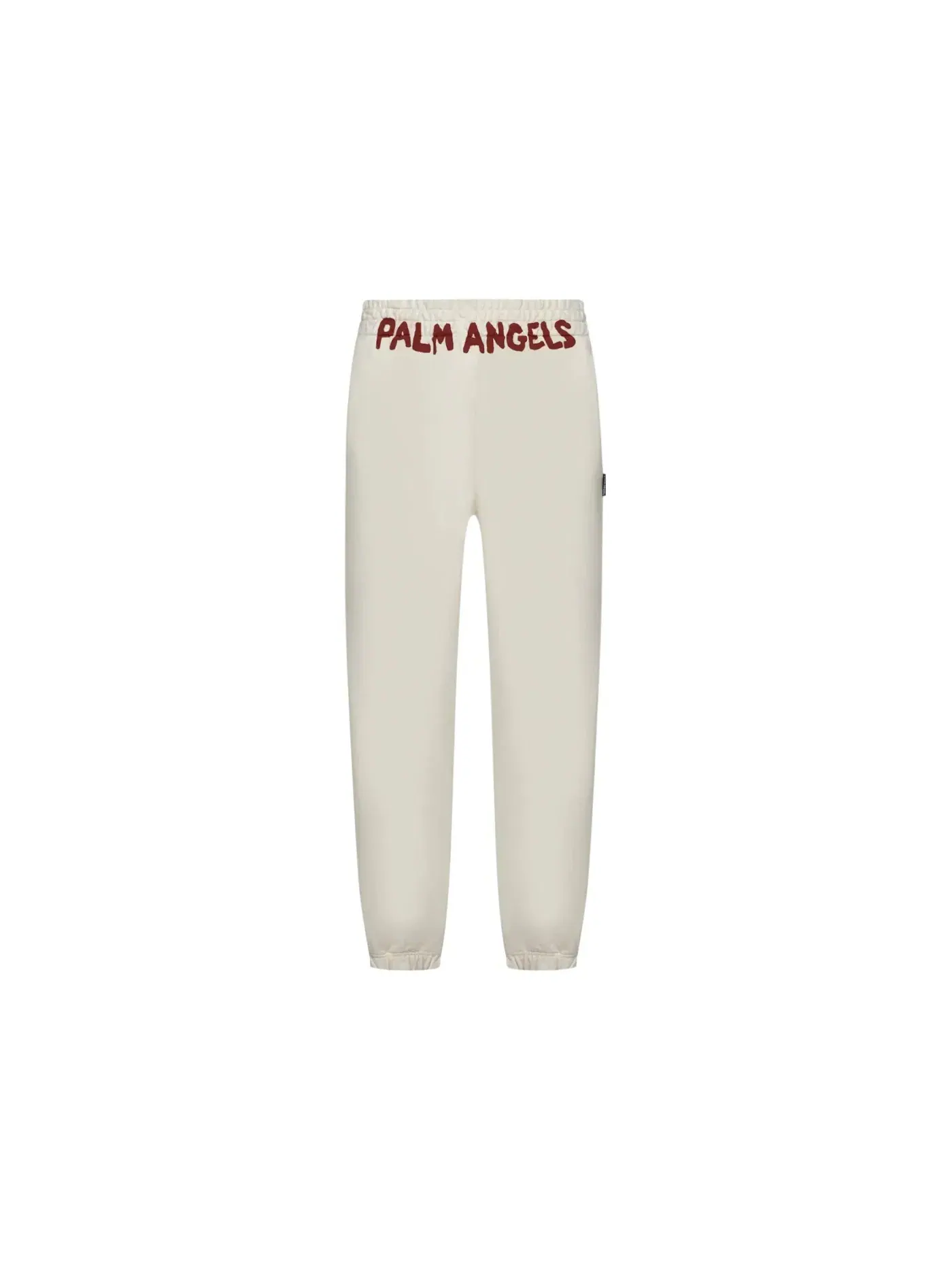 Мужские спортивные штаны с эластичным поясом Palm Angels — изображение 1 из 1, белый/красный