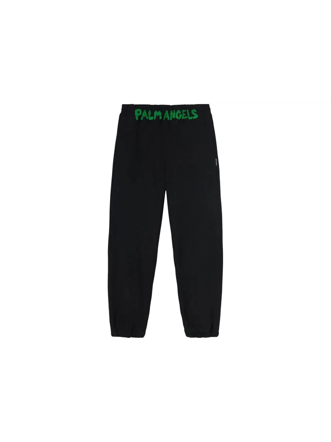 Мужские спортивные штаны с принтом Track Pants Palm Angels — изображение 1 из 1, черный/зеленый