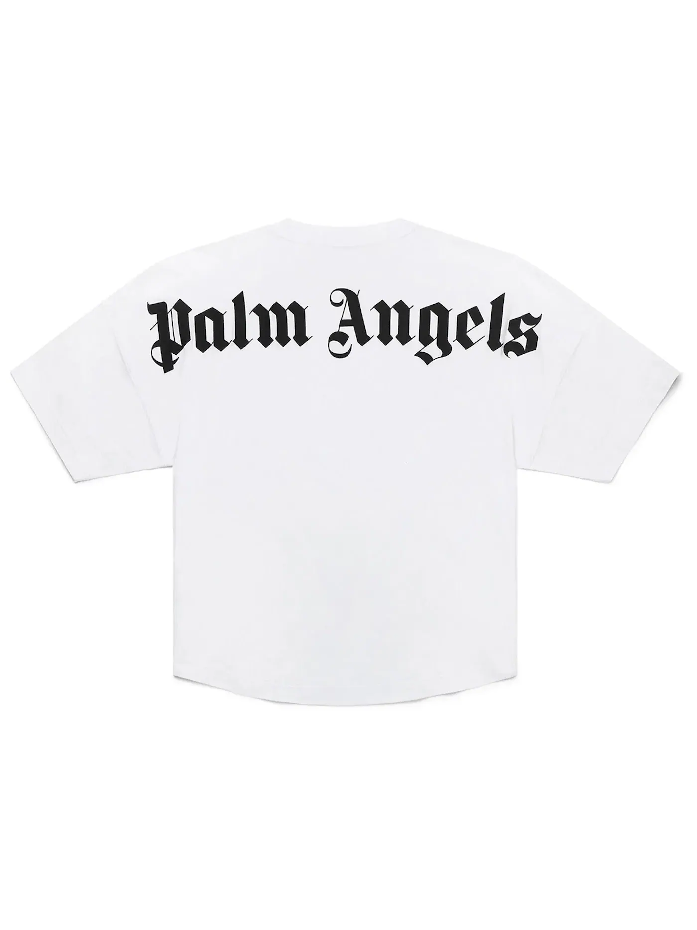 Мужская футболка с принтом Palm Angels T-shirt — изображение 2 из 4, белый