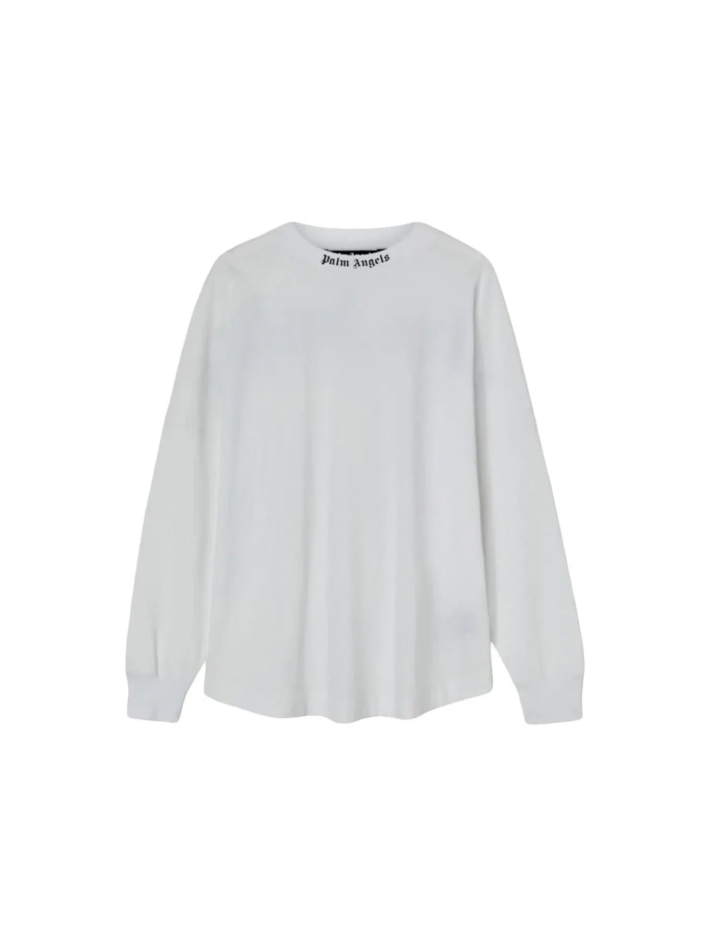 Мужская футболка с принтом Palm Angels T-Shirt — изображение 1 из 2, белый/черный