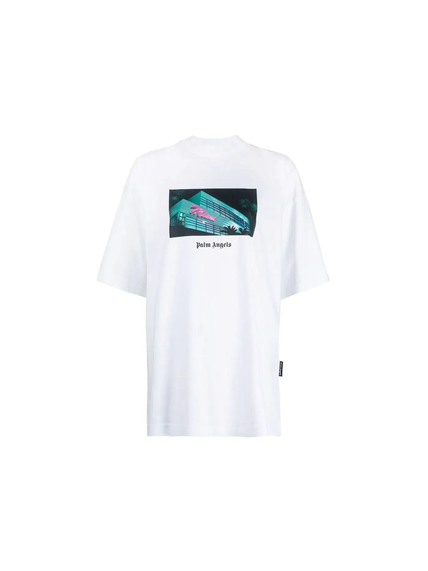 Женская футболка с принтом T-Shirt Palm Angels — изображение 1 из 1, белый