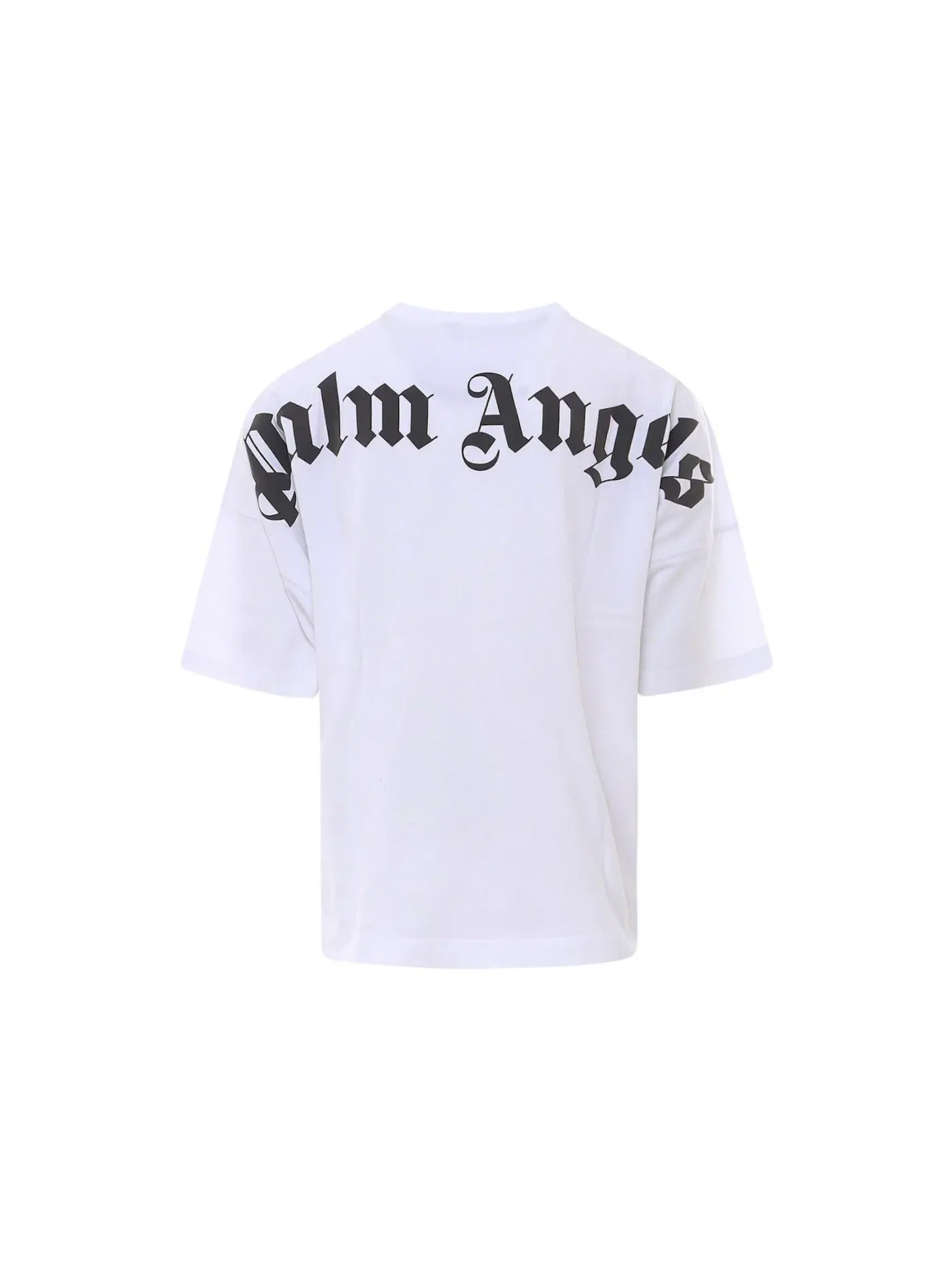 Мужская футболка с принтом Palm Angels T-Shirt — изображение 2 из 2, белый/черный