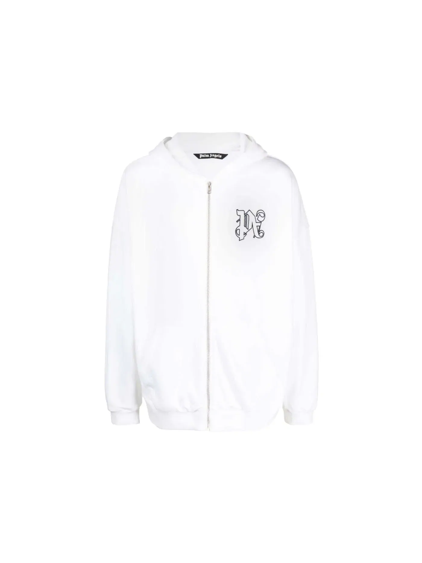 Мужской худи с монограммой Palm Angels — изображение 1 из 1, белый