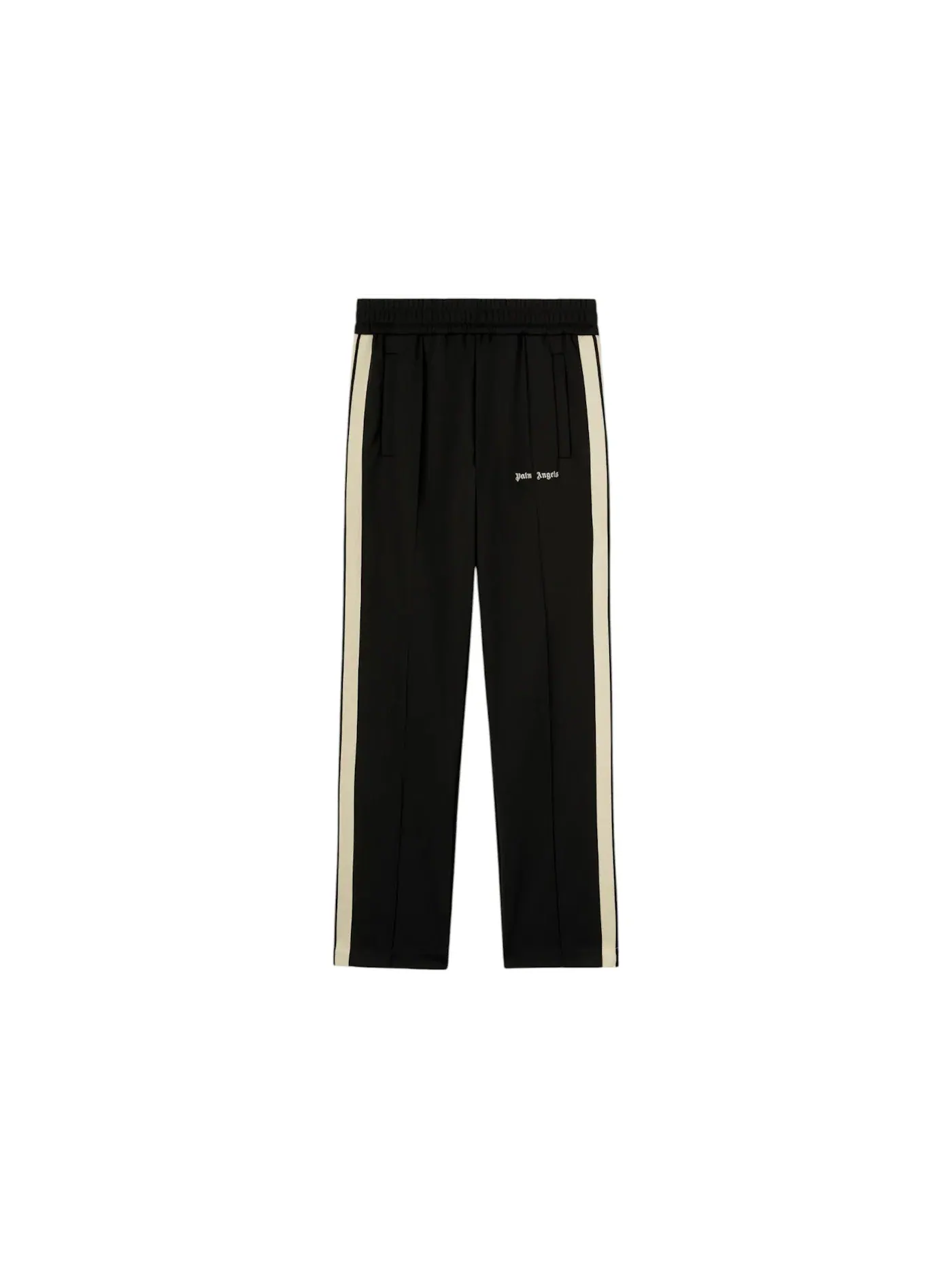 Мужские спортивные штаны с принтом Track Pants Palm Angels — изображение 1 из 1, черный/бежевый