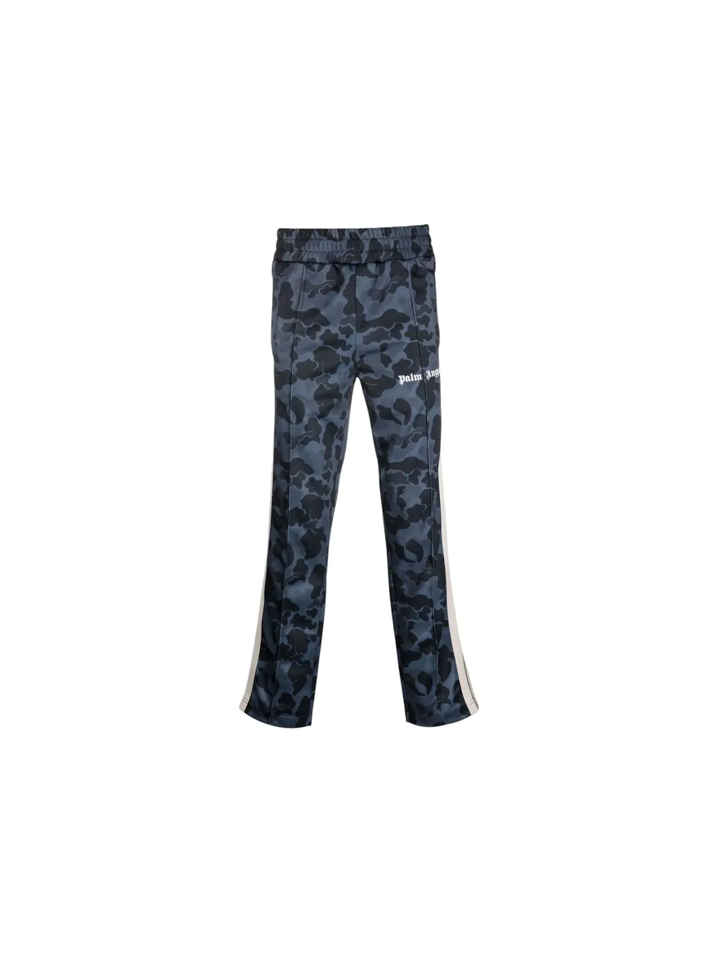 Мужские спортивные штаны с принтом Night Camo Palm Angels — изображение 1 из 1, синий/черный