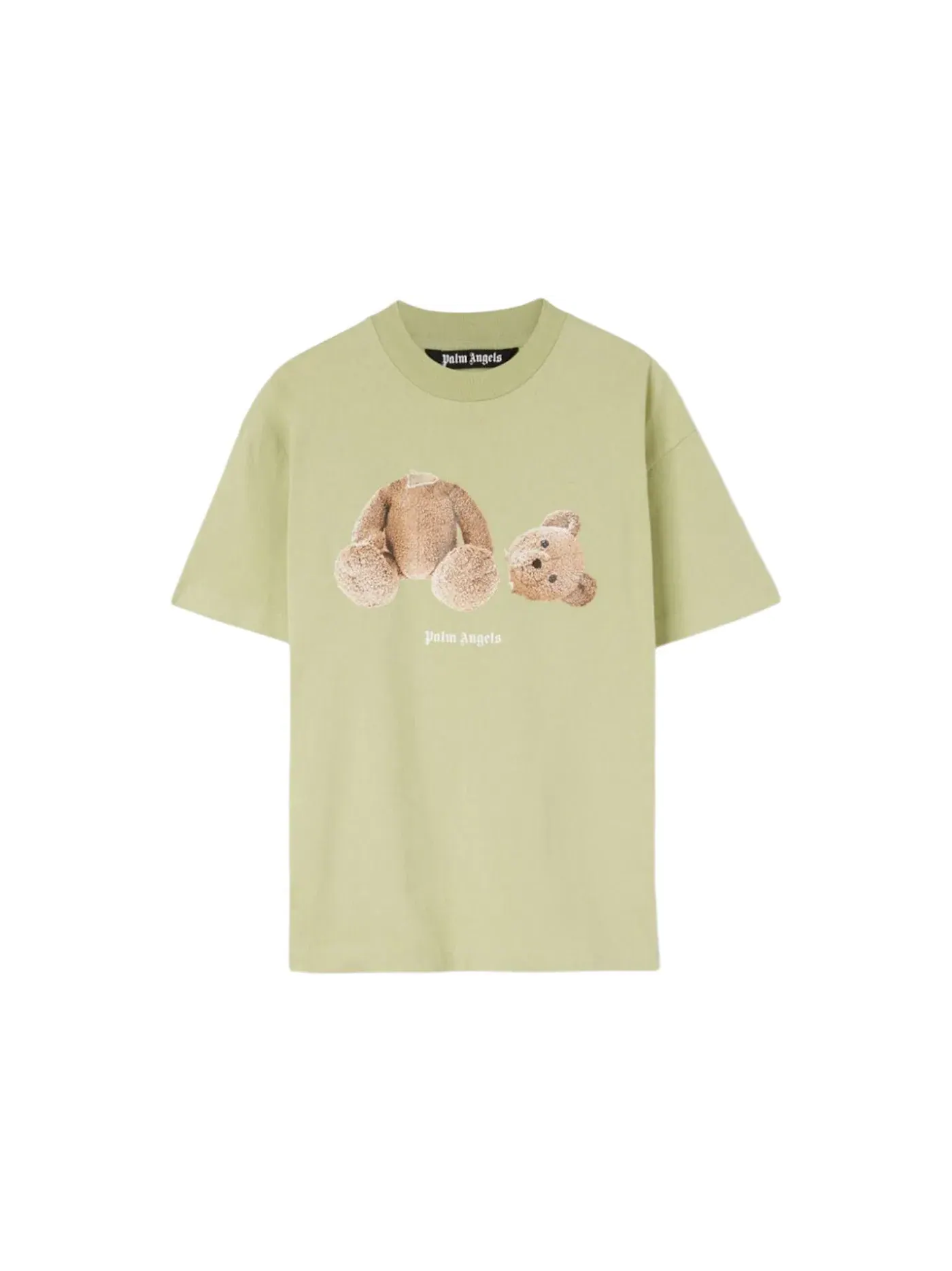 Мужская футболка с принтом Palm Angels T-Shirt — изображение 1 из 2, коричневый