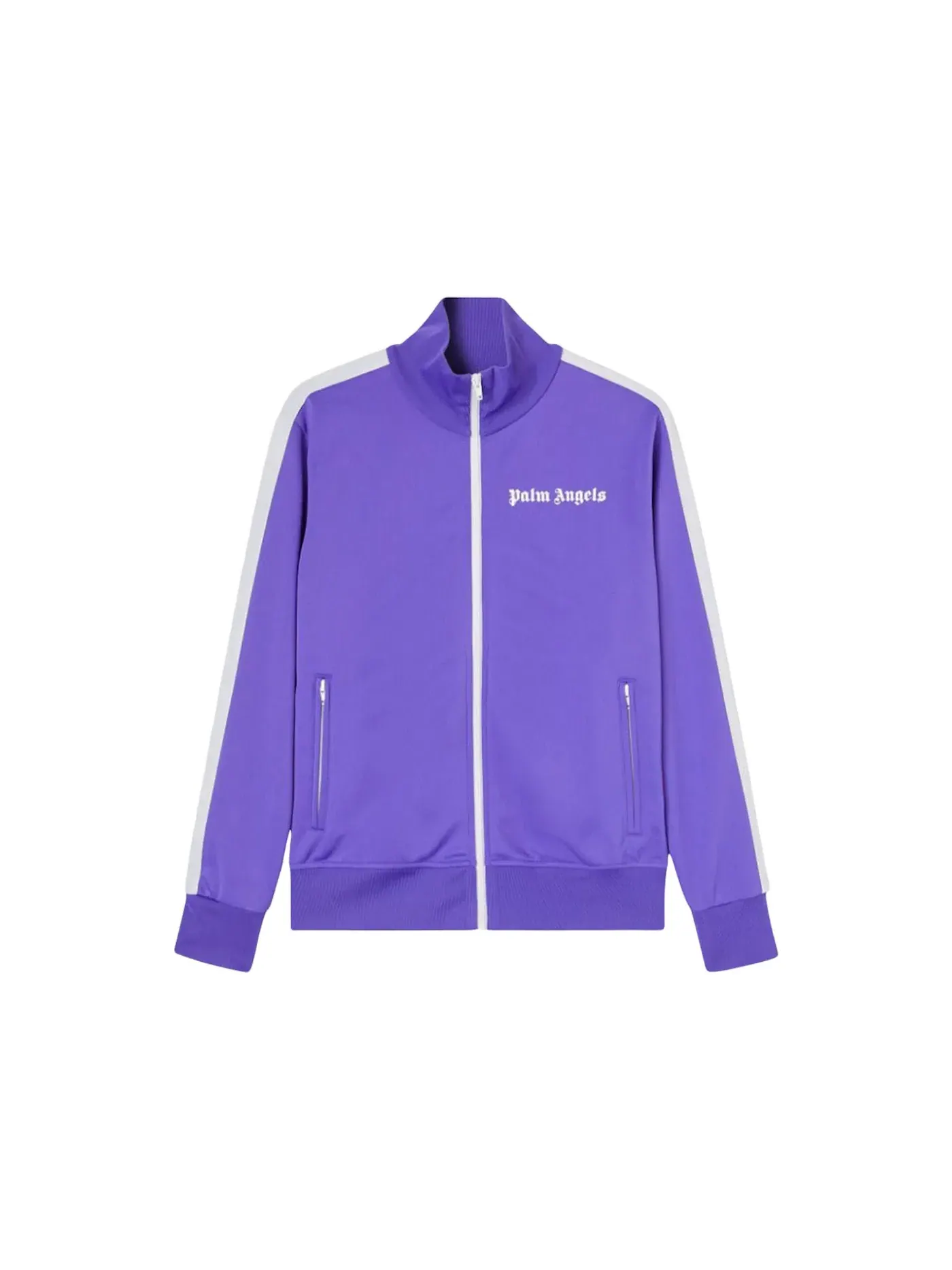 Мужская куртка с принтом Track Jacket Palm Angels — изображение 1 из 1, фиолетовый/белый