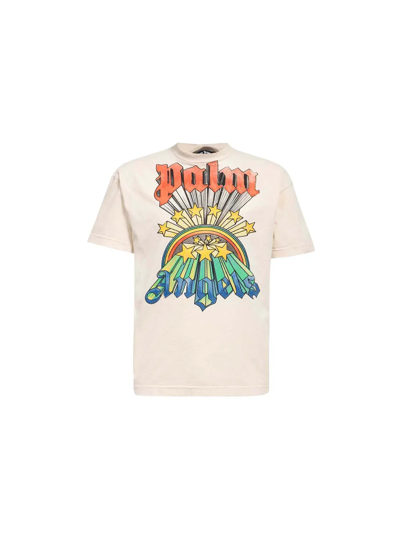 Мужская футболка с принтом Palm Angels T-Shirt — изображение 1 из 2, белый