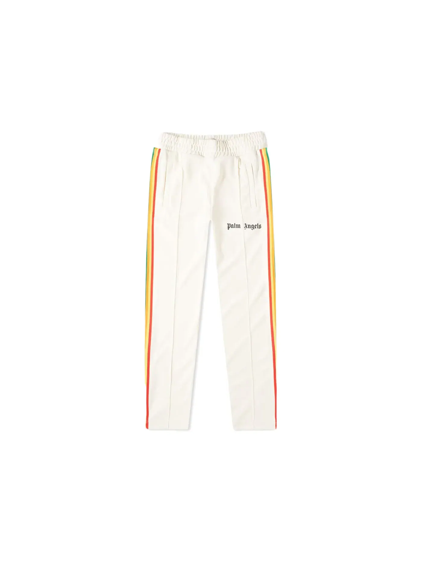Мужские спортивные штаны с принтом Rainbow Track Pants Palm Angels — изображение 1 из 1, белый