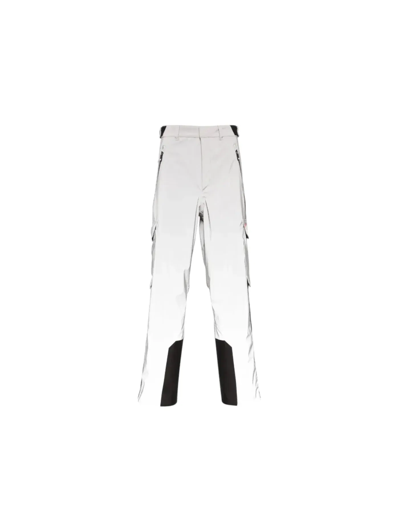 Мужские спортивные брюки с принтом Ski Pant Palm Angels — изображение 1 из 1, серебряный