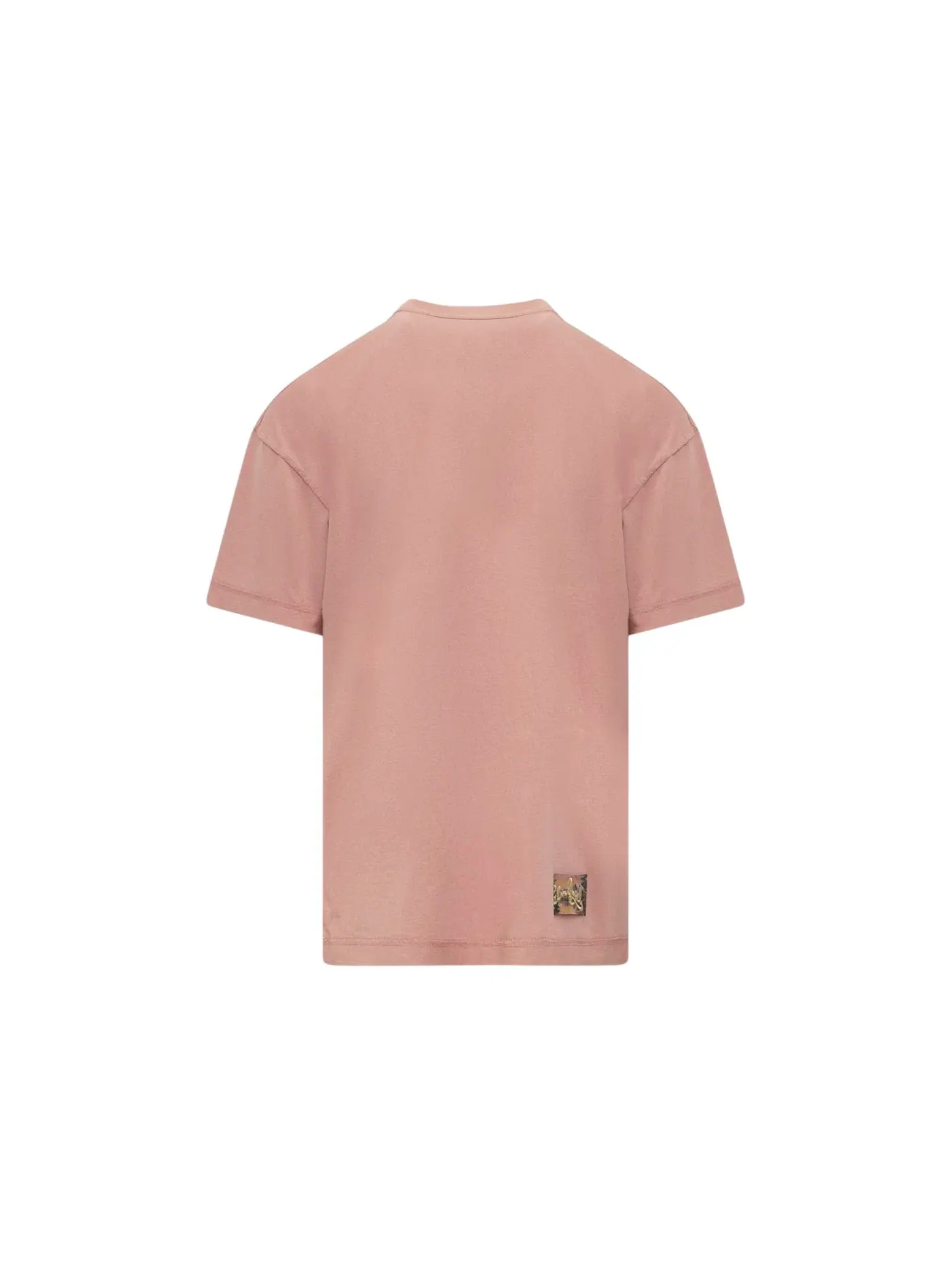 Мужская футболка с принтом Palm Angels T-shirt — изображение 2 из 2, розовый/оранжевый