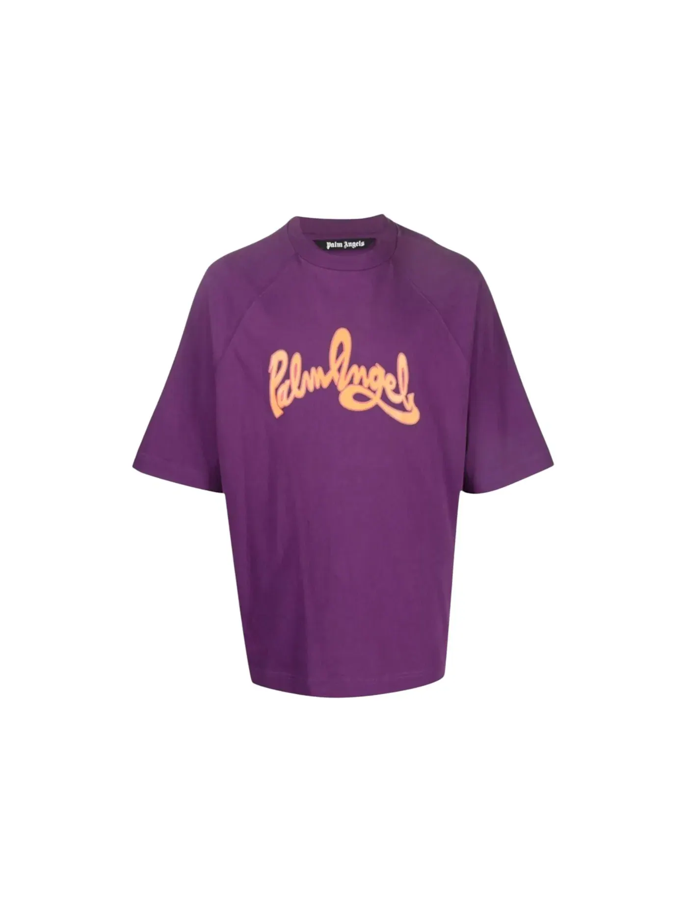 Мужская футболка с принтом Palm Angels Tee — изображение 1 из 1, фиолетовый