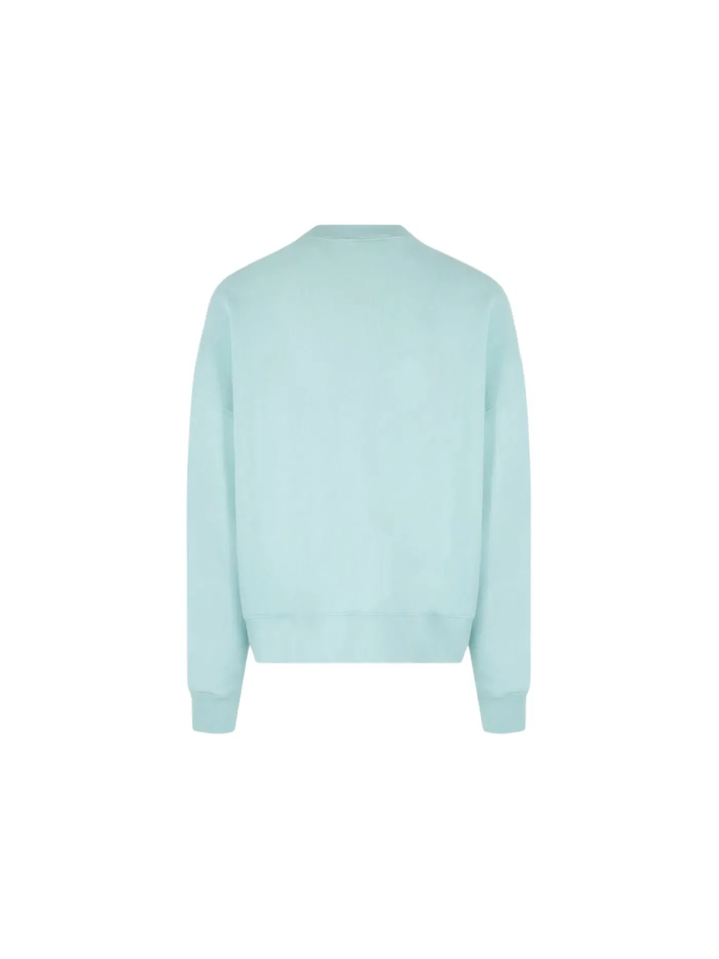 Мужской свитер с принтом Sweater Palm Angels — изображение 2 из 2, светлый синий/белый