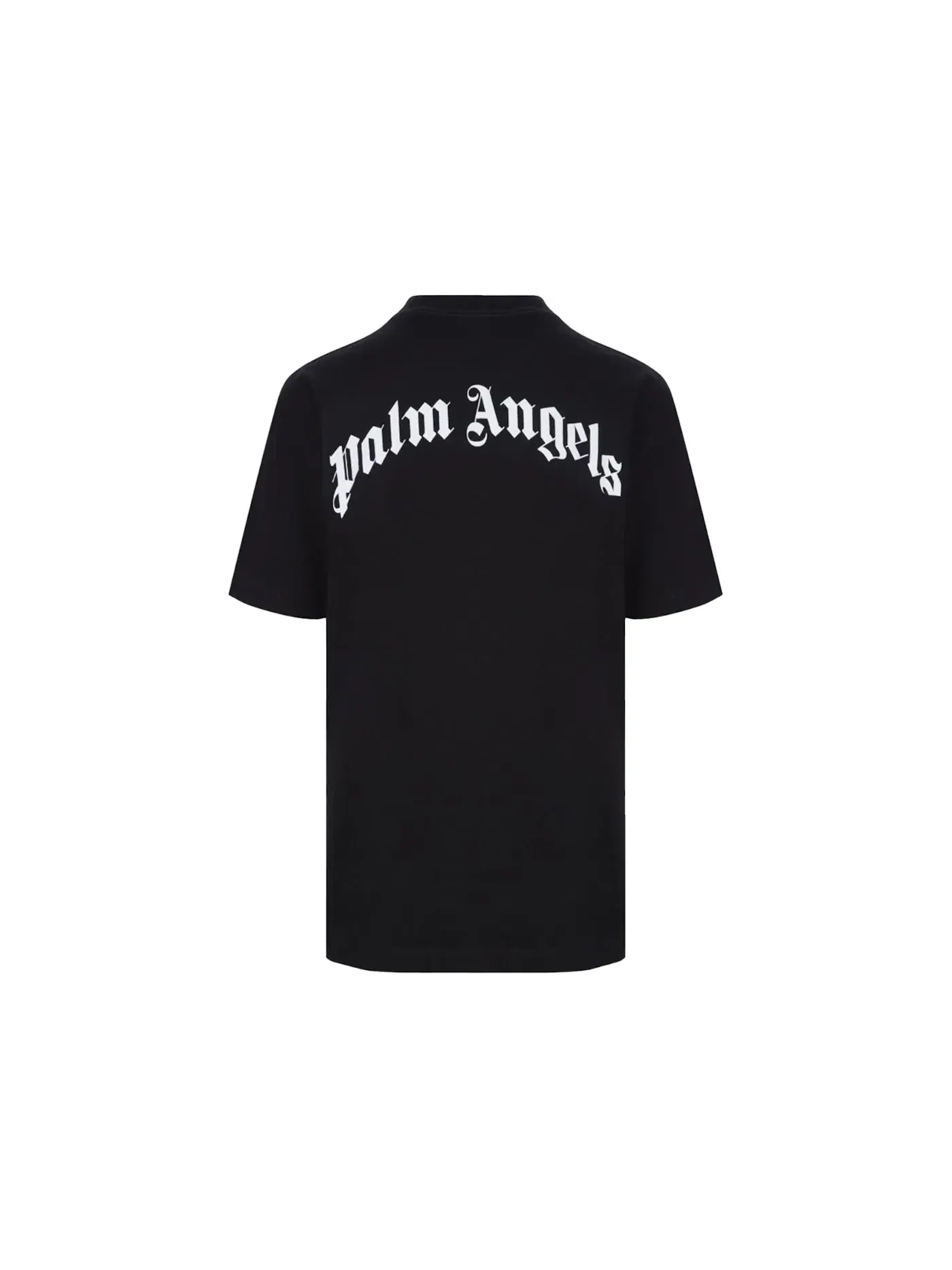 Мужская футболка с принтом Palm Angels T-Shirt — изображение 2 из 2, черный/белый