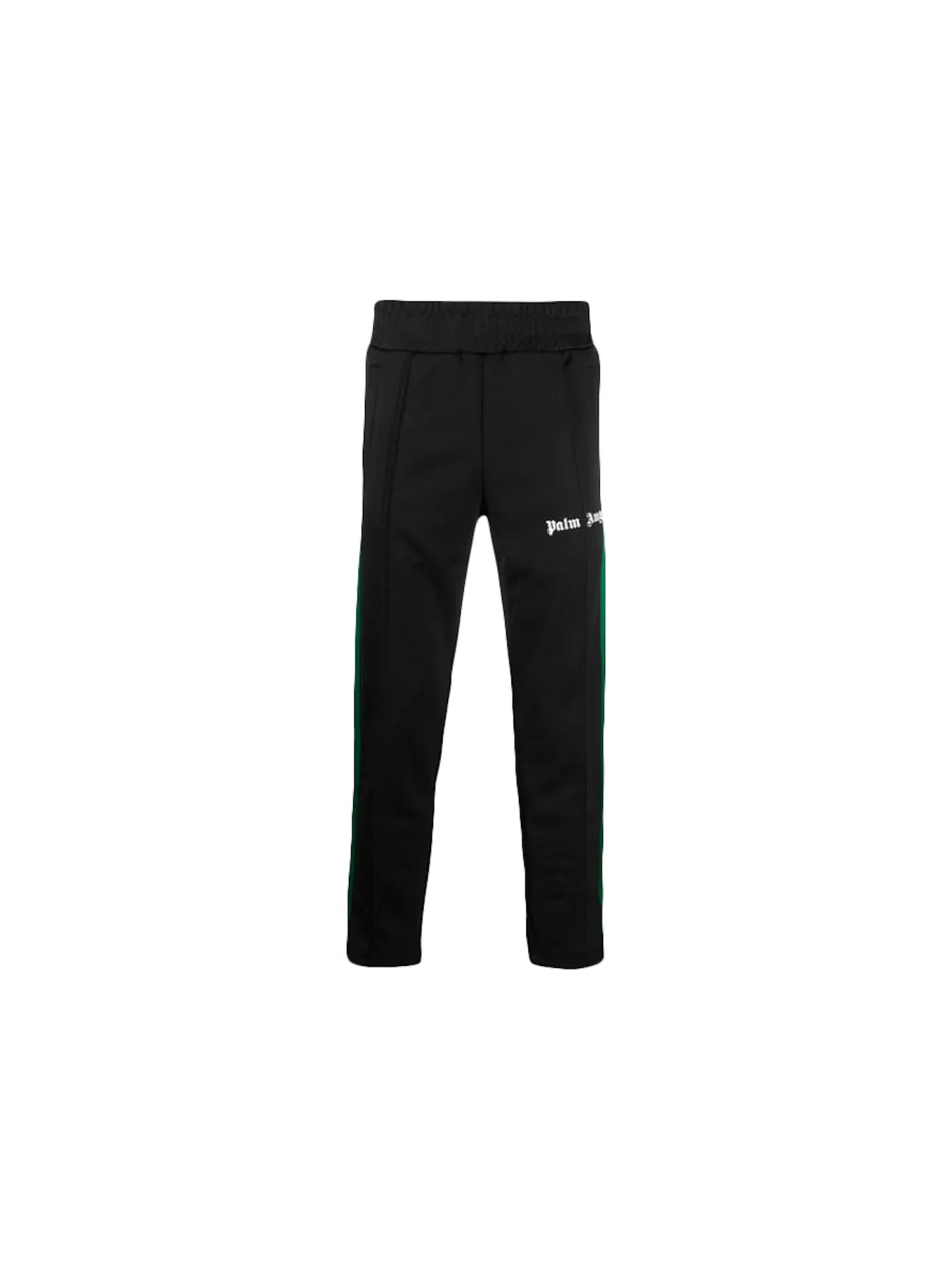 Мужские спортивные брюки с боковыми полосками Slim Fit Pants Palm Angels — изображение 1 из 2, черный/красный/зеленый