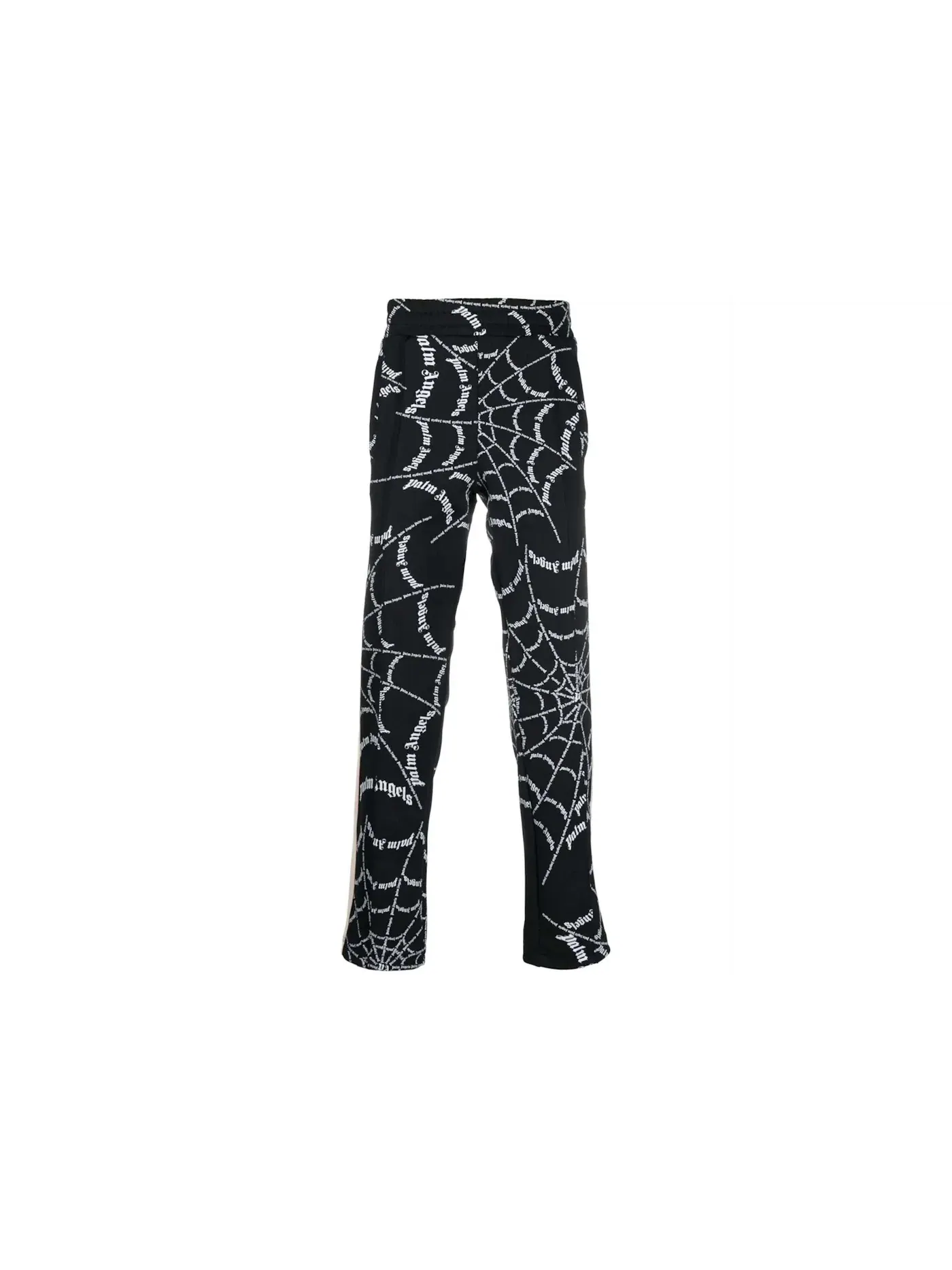 Мужские спортивные штаны с принтом Track Pants Palm Angels — изображение 1 из 2, черный/белый