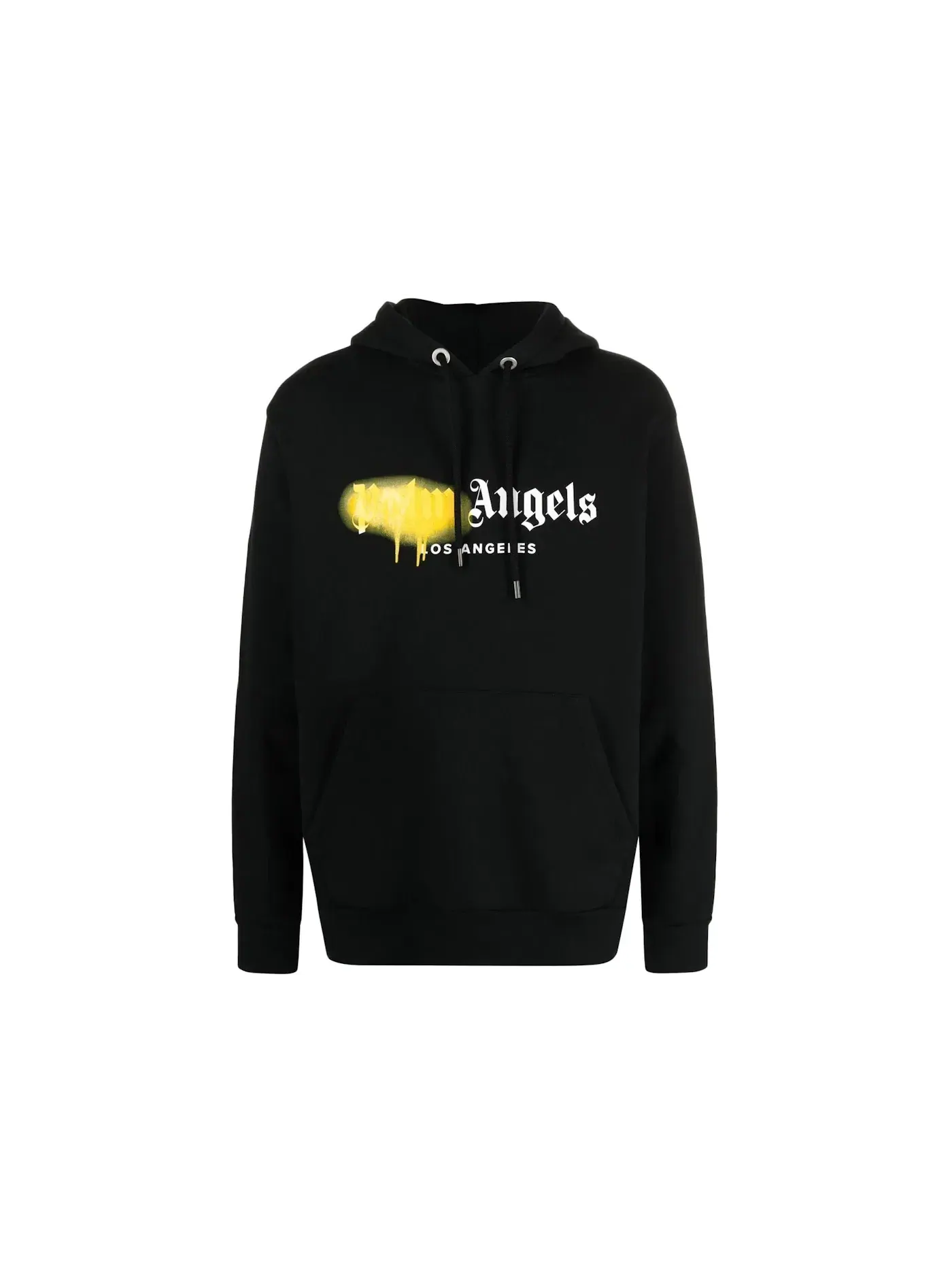 Мужской худи с принтом Palm Angels Hoodie — изображение 1 из 1, черный