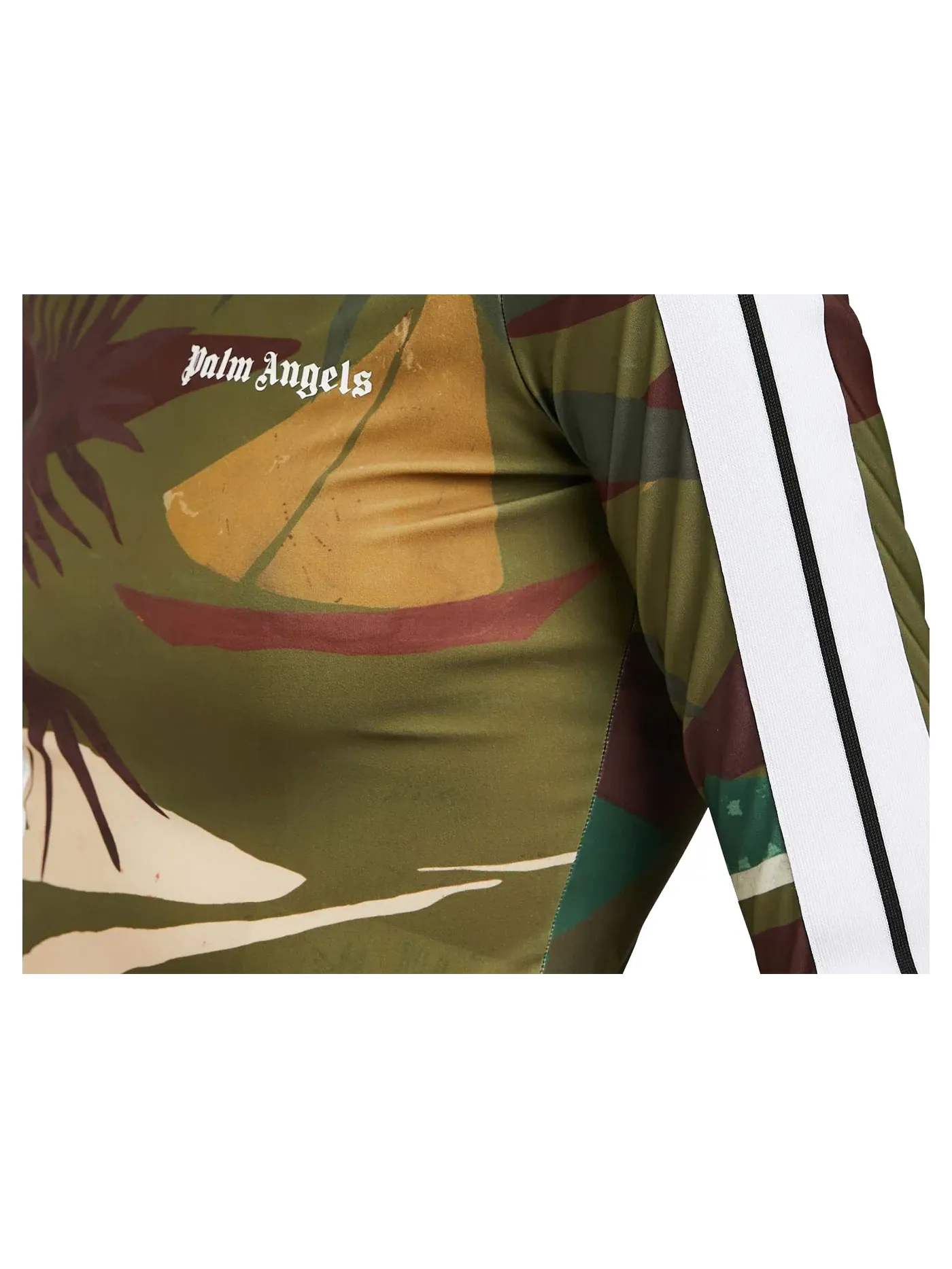 Женское боди Palm Angels Bodysuit — изображение 2 из 2, зеленый