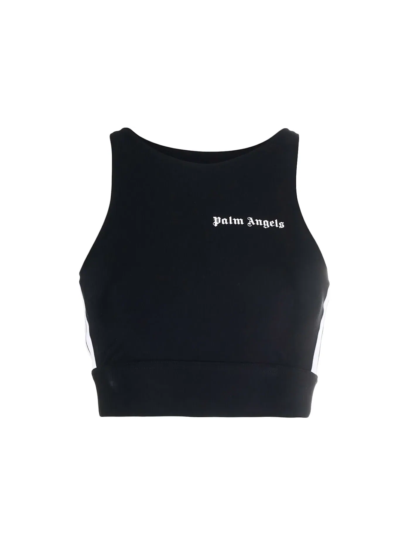 Женская футболка с длинным рукавом Palm Angels — изображение 1 из 1, черный/белый