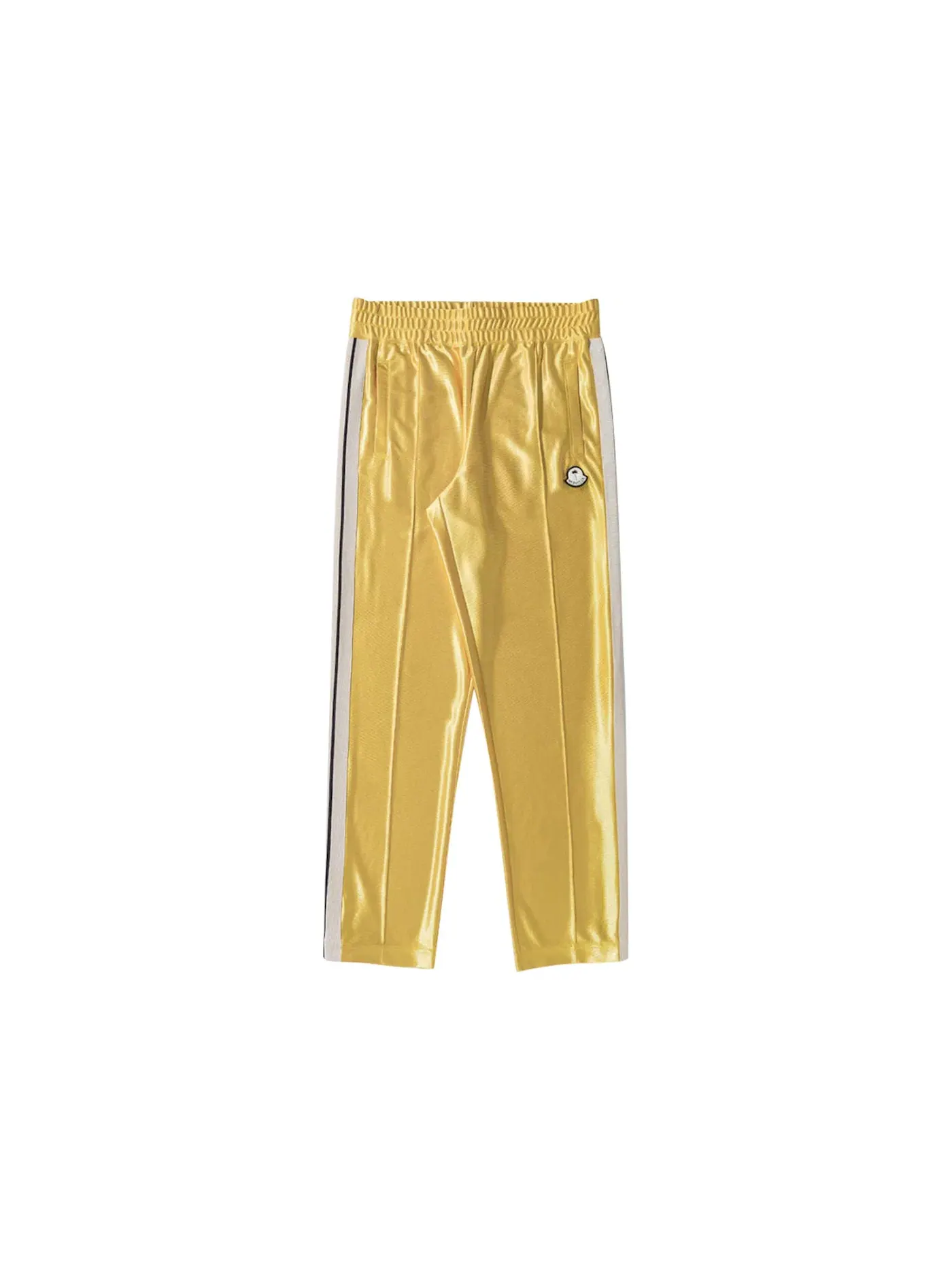 Мужские спортивные штаны с лампасами Track Pants Palm Angels — изображение 1 из 2, желтый/белый