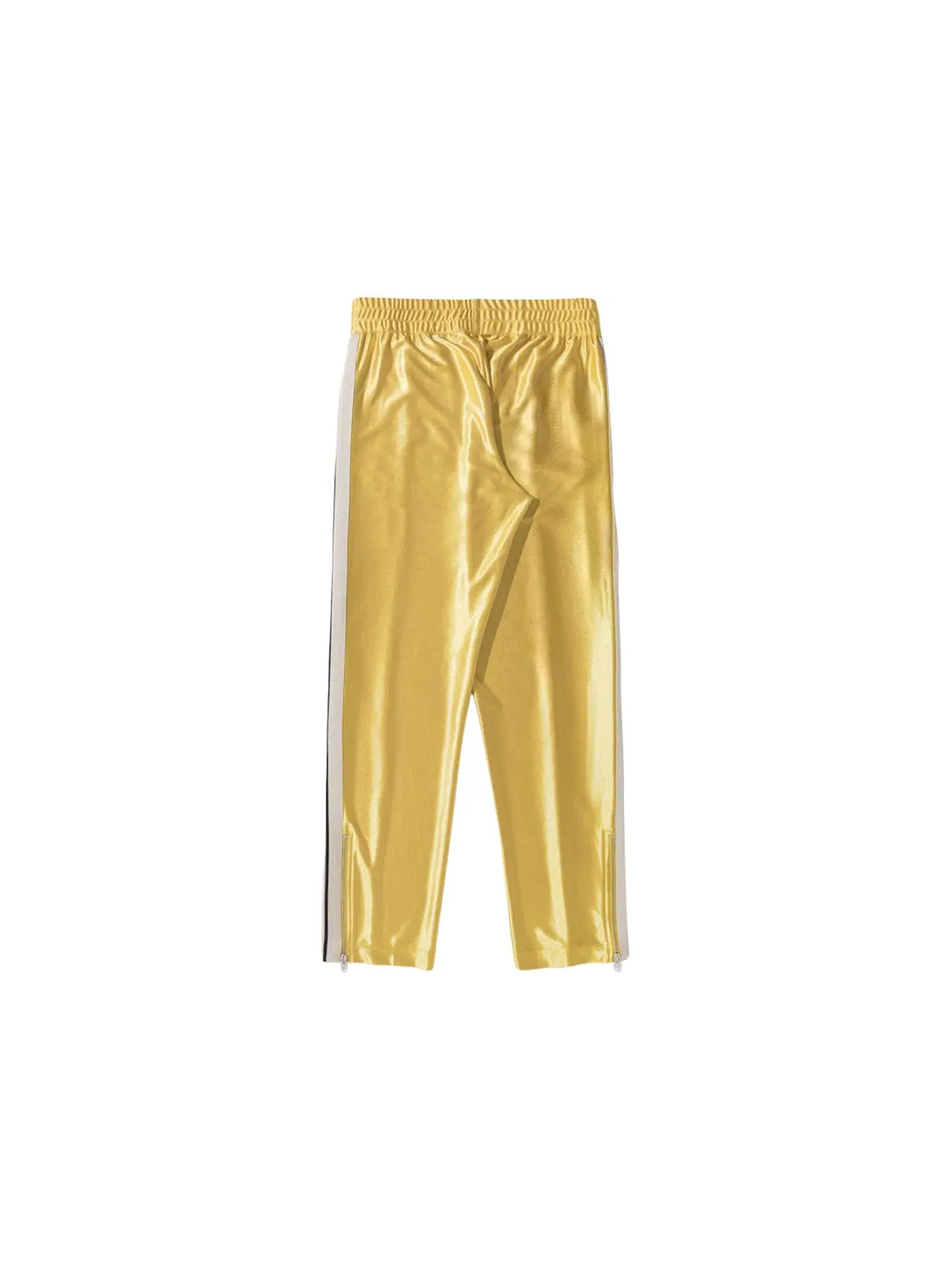 Мужские спортивные штаны с лампасами Track Pants Palm Angels — изображение 2 из 2, желтый/белый