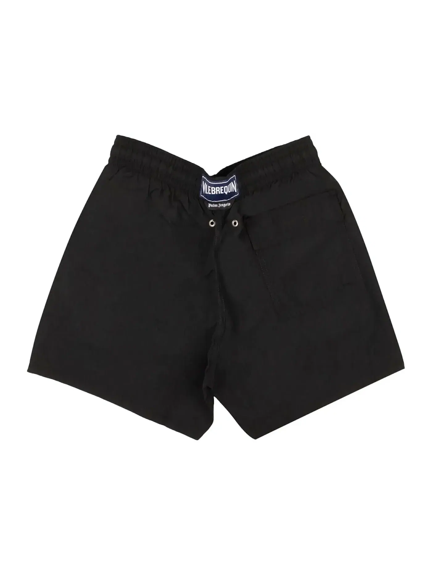 Мужские плавки с принтом Swim Shorts Palm Angels — изображение 2 из 3, черный