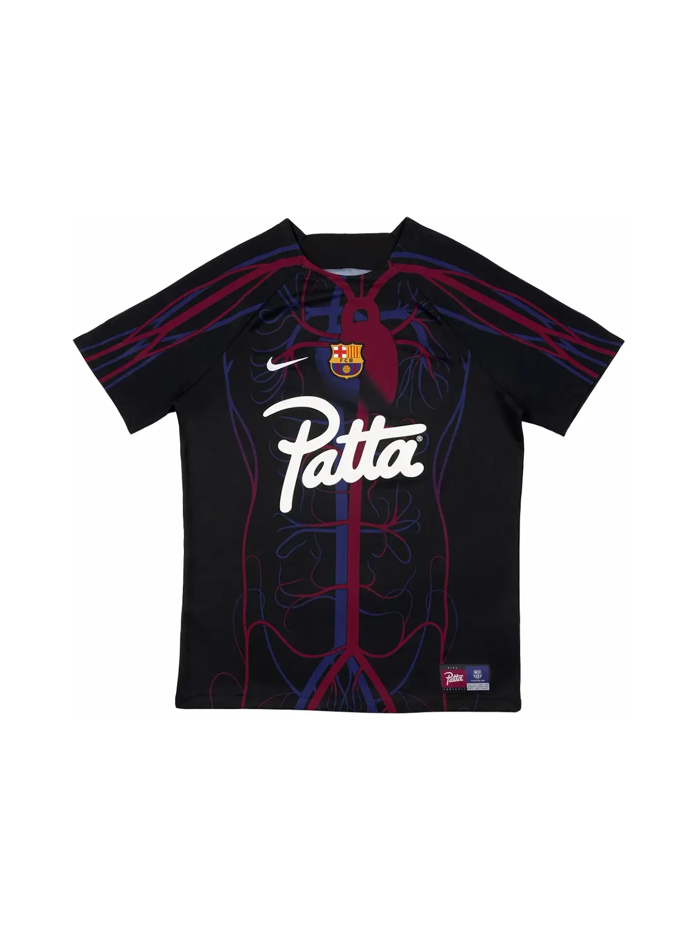 Мужская футболка с принтом Script Logo Pre-Match Jersey Patta