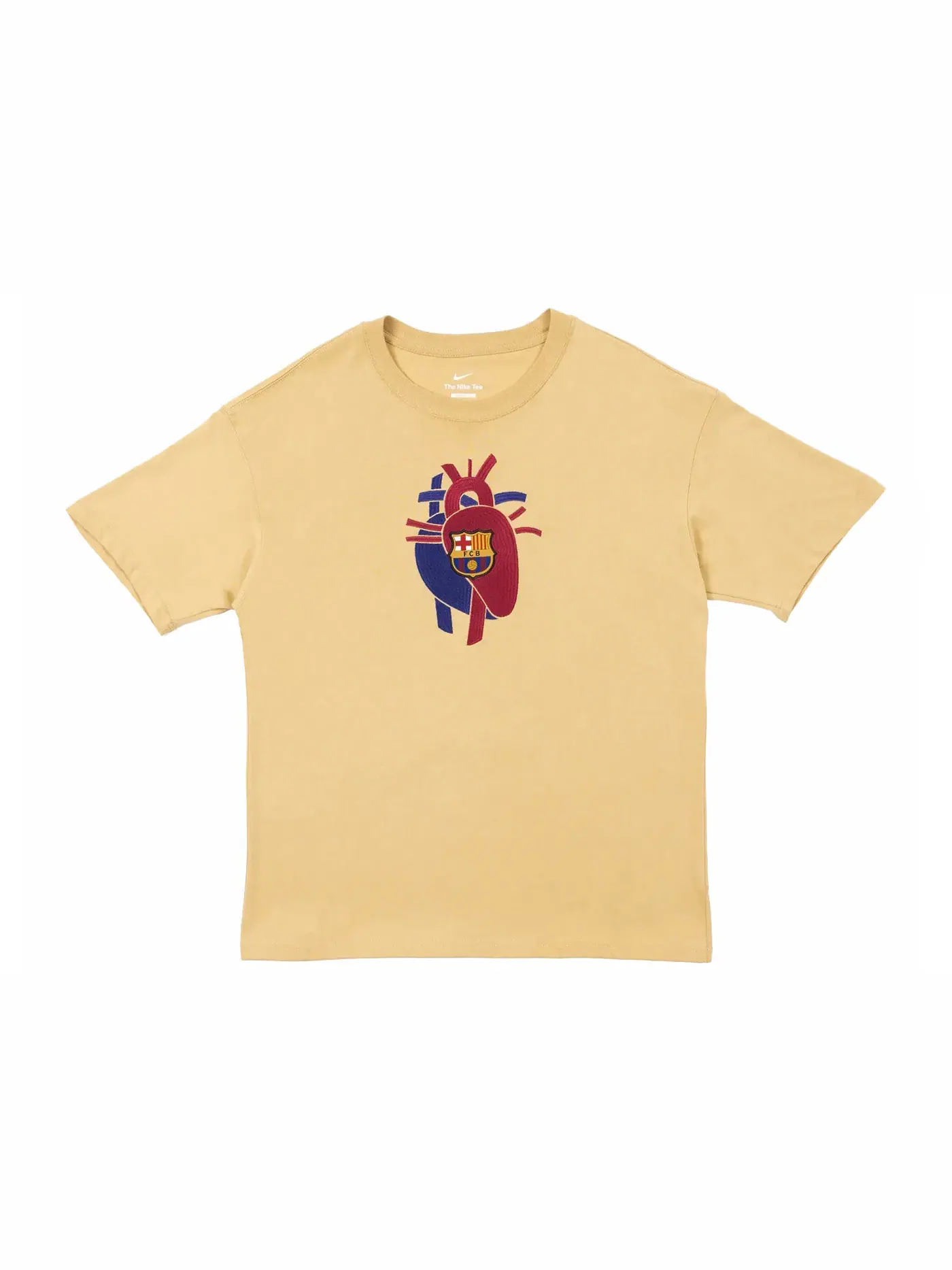 Унисекс футболка с принтом Patta x Barcelona FC Culers del Món T-shirt — изображение 2 из 2, кунжутный