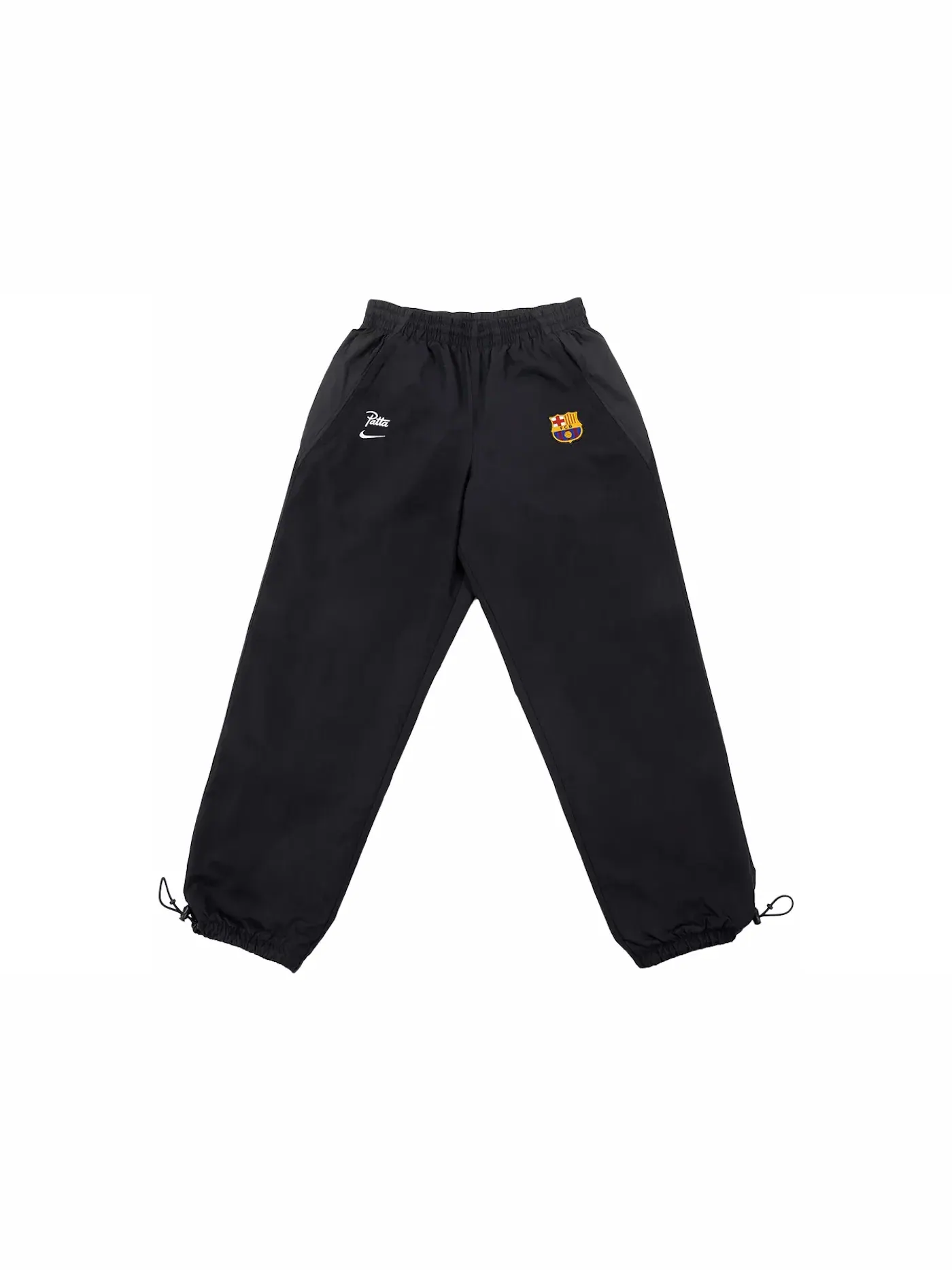 Детские спортивные штаны с принтом Patta x Barcelona FC Culers del Món Track Pants Patta — изображение 1 из 2, черный/белый