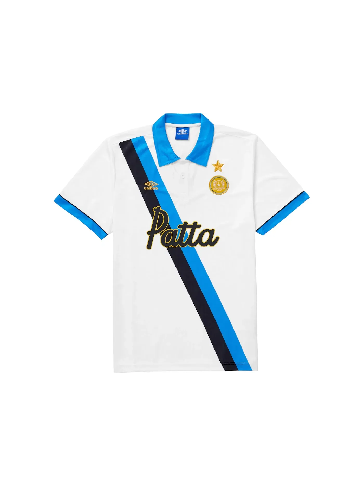 Мужская футбольная джерси Patta x Umbro Inter Milan '93-'94 Soccer Jersey — изображение 1 из 1, белый