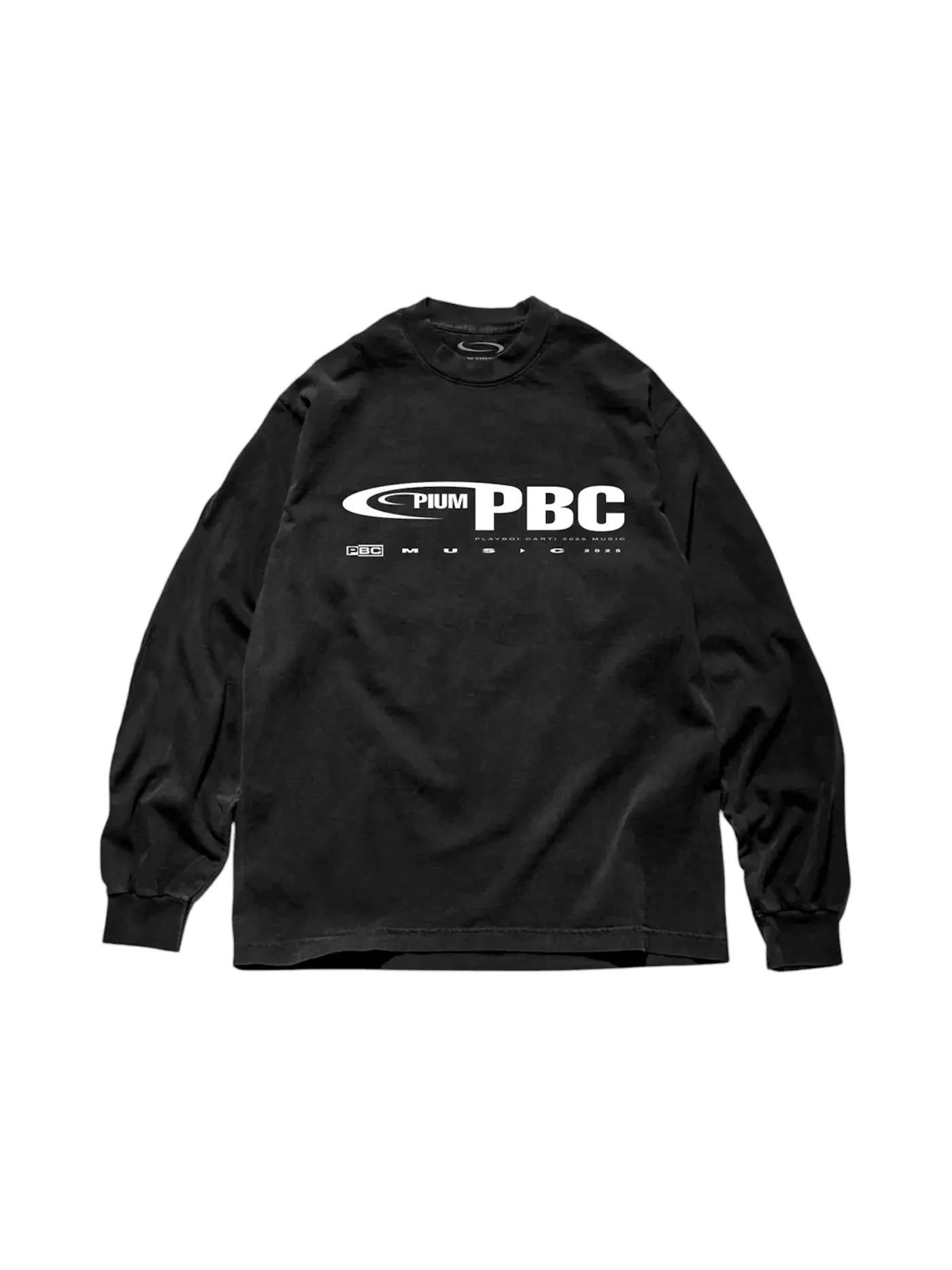 Мужская футболка с длинным рукавом Tee Playboi Carti — изображение 1 из 2, черный